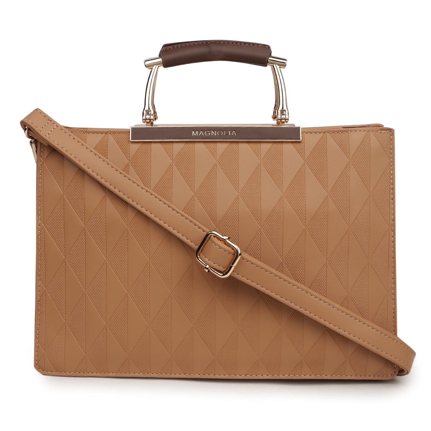 Magnolia Zelia Hand Bag Brown
