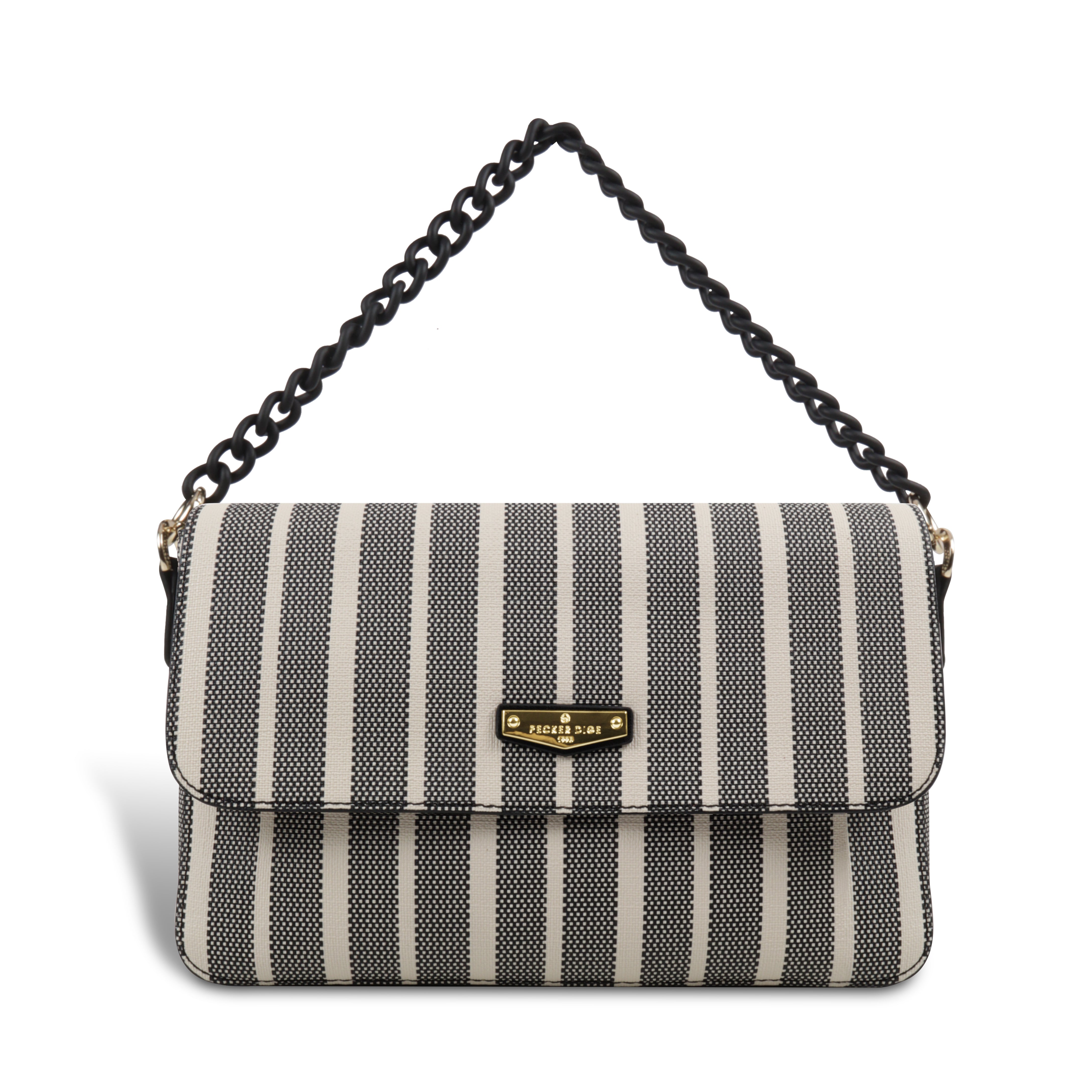 Zebra Stripe Sling Bag