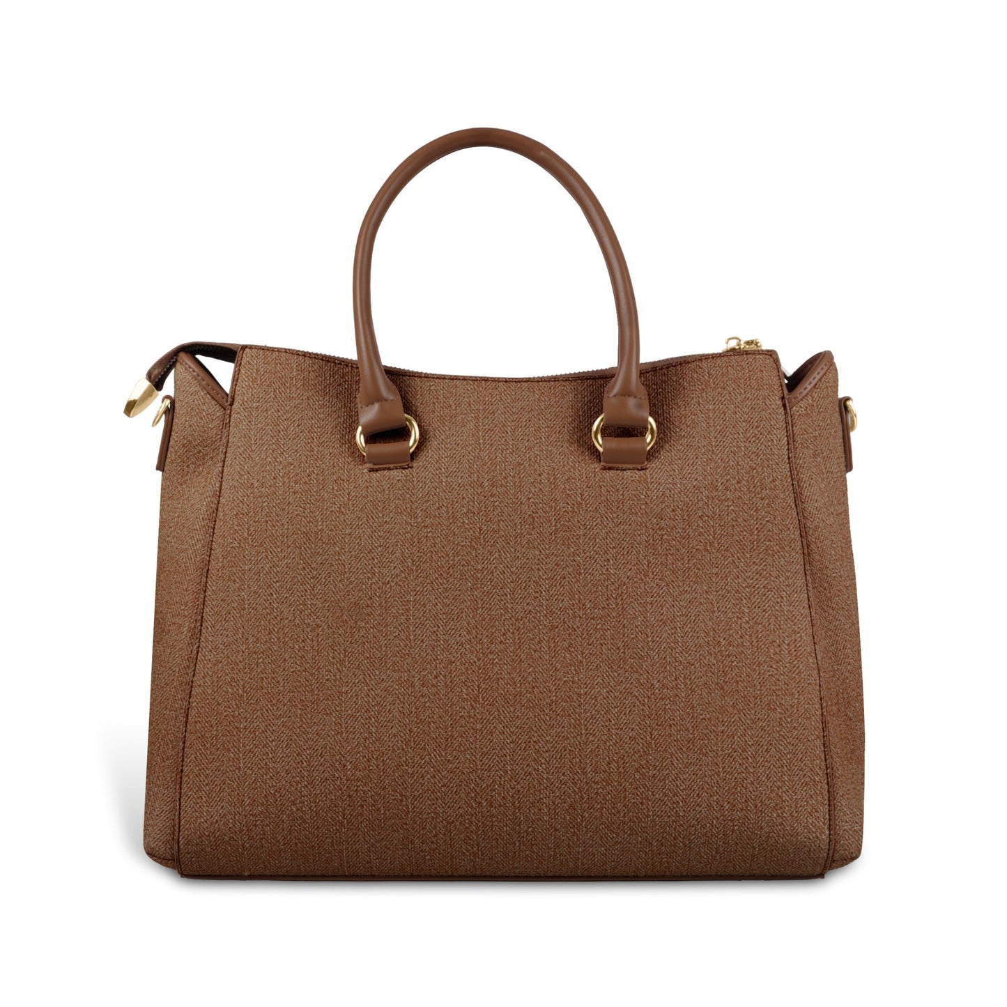 Magnolia Stylish Textured Handbag for Women - Elegant Shoulder Tote with Detachable Strap