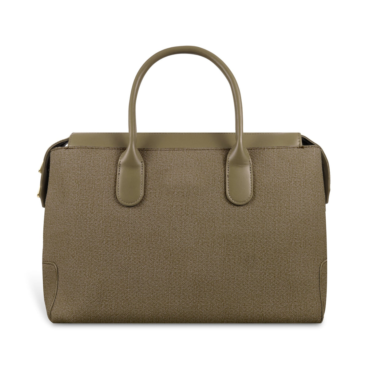 Magnolia Elegant Structured Handbag for Women - Premium Shoulder Tote with Top Handles & Detachable Strap