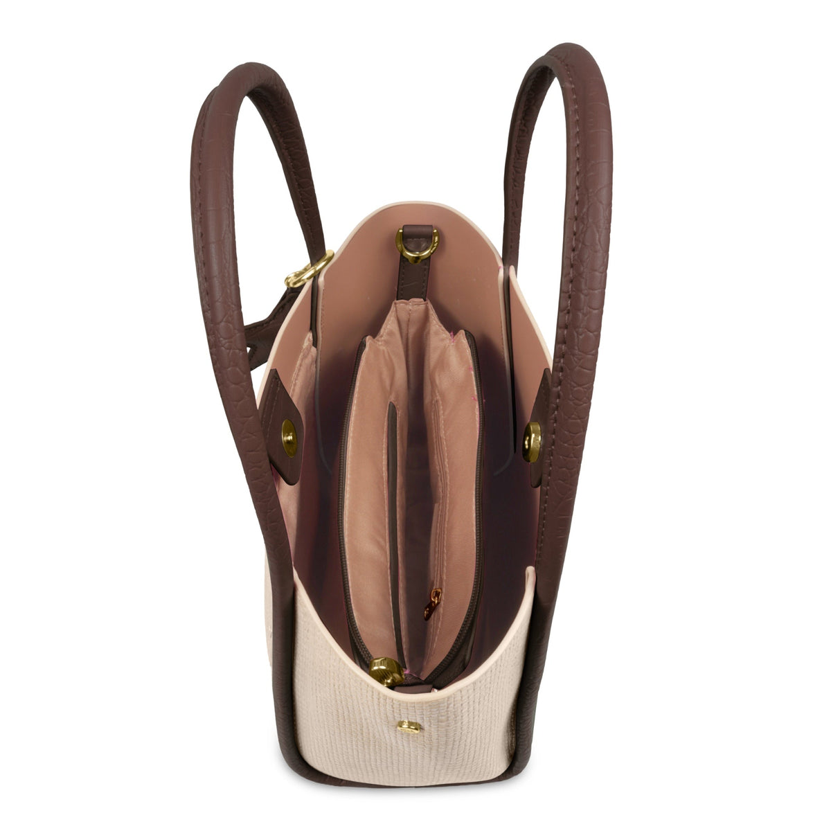 Premium Tote Handbag with Star Charm & Dual Handle Design