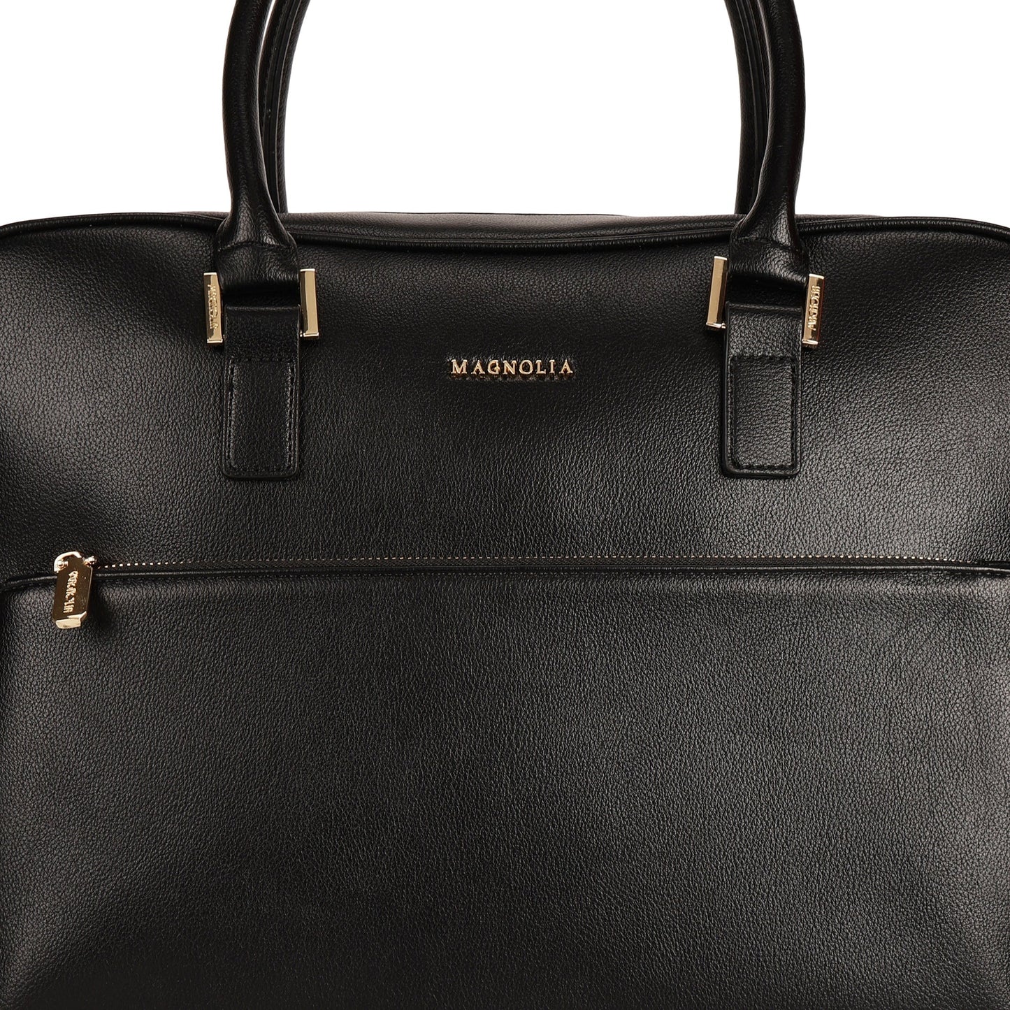 Magnolia PU Leather Black Laptopbag