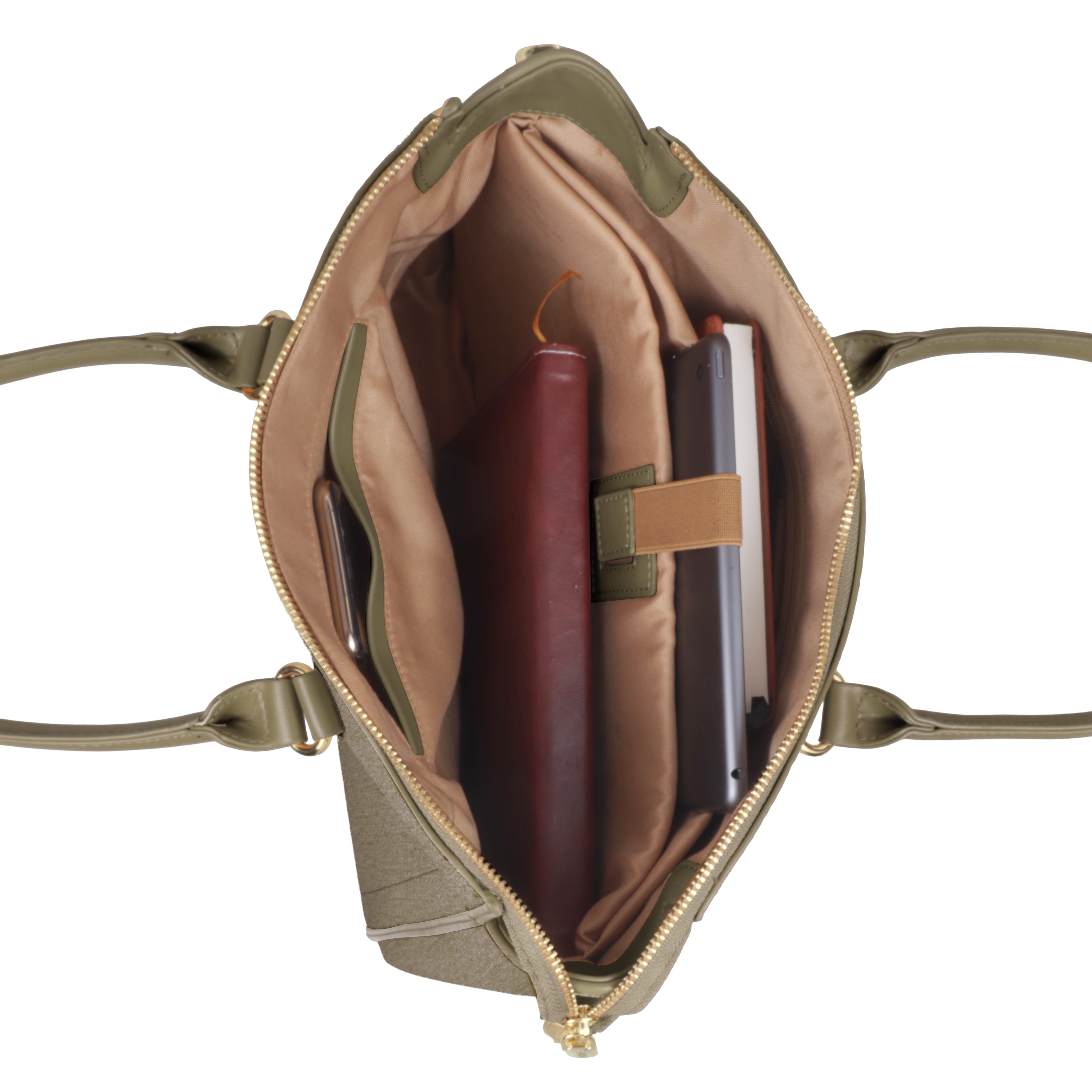 Magnolia Stylish Textured Handbag for Women - Elegant Shoulder Tote with Detachable Strap