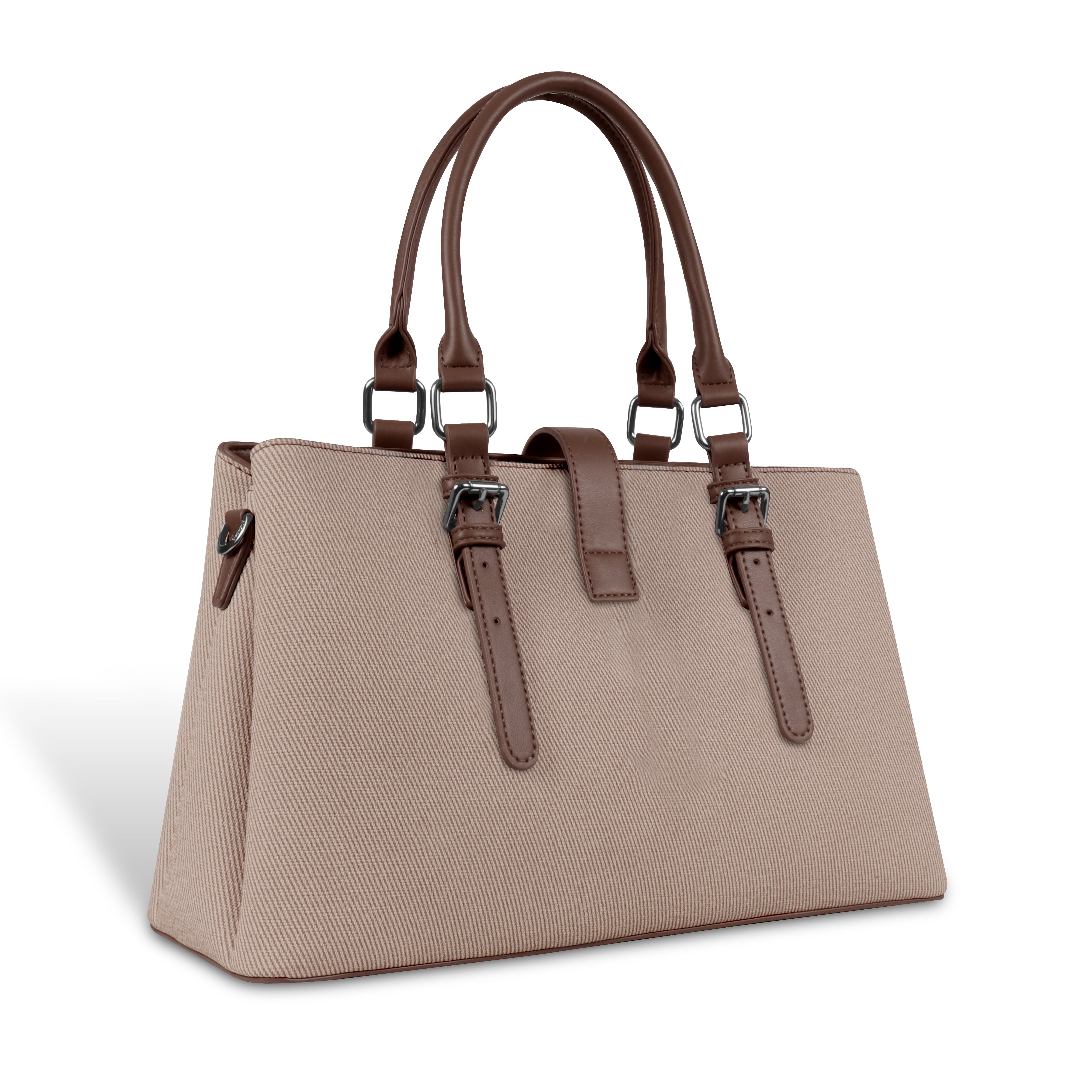 Magnolia Coffee Handbag | Vegan Leather | 10.58L Storage