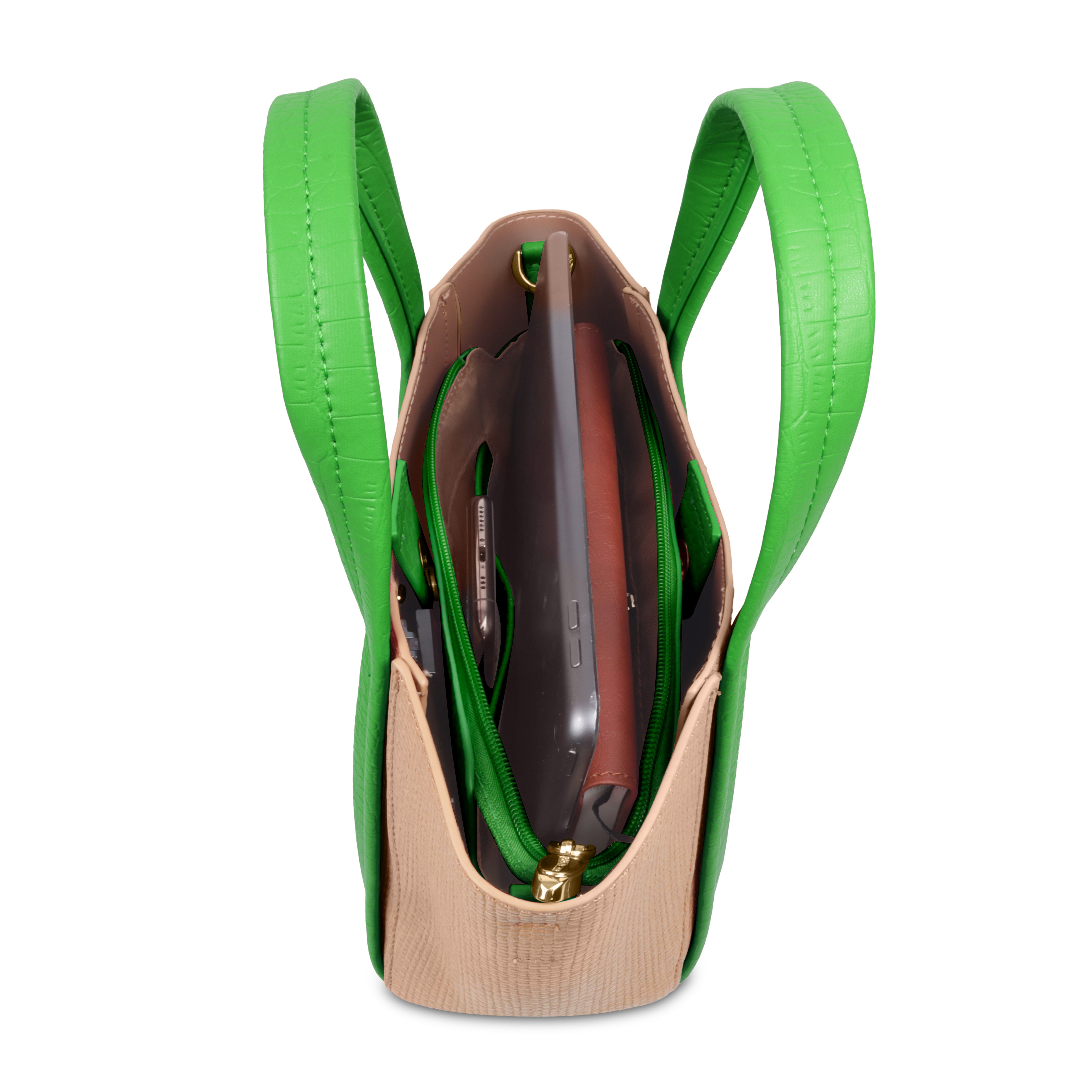 Trendy Leather Tote Bag with Detachable Shoulder Strap & Spacious Interior