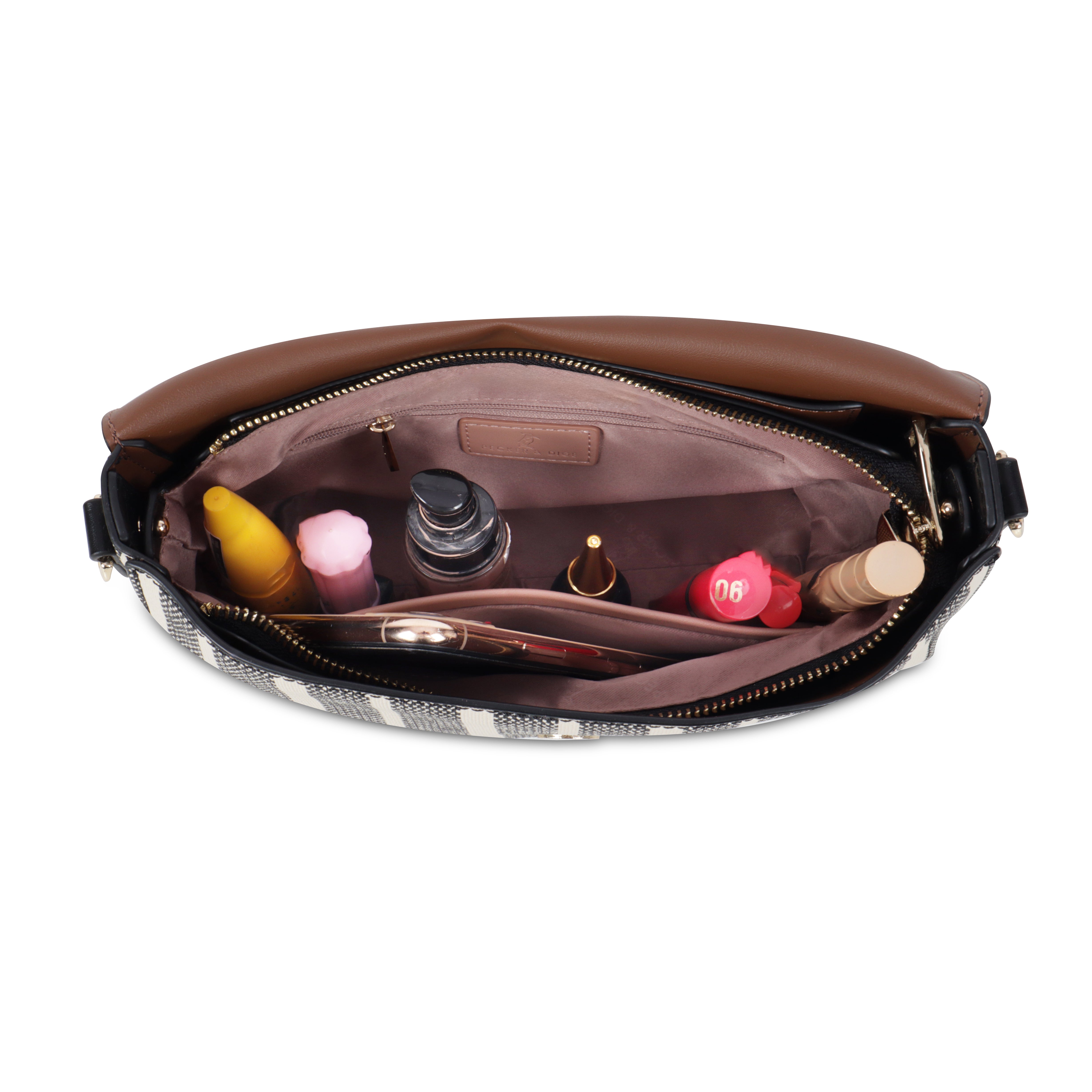 Zebra Stripe Sling Bag