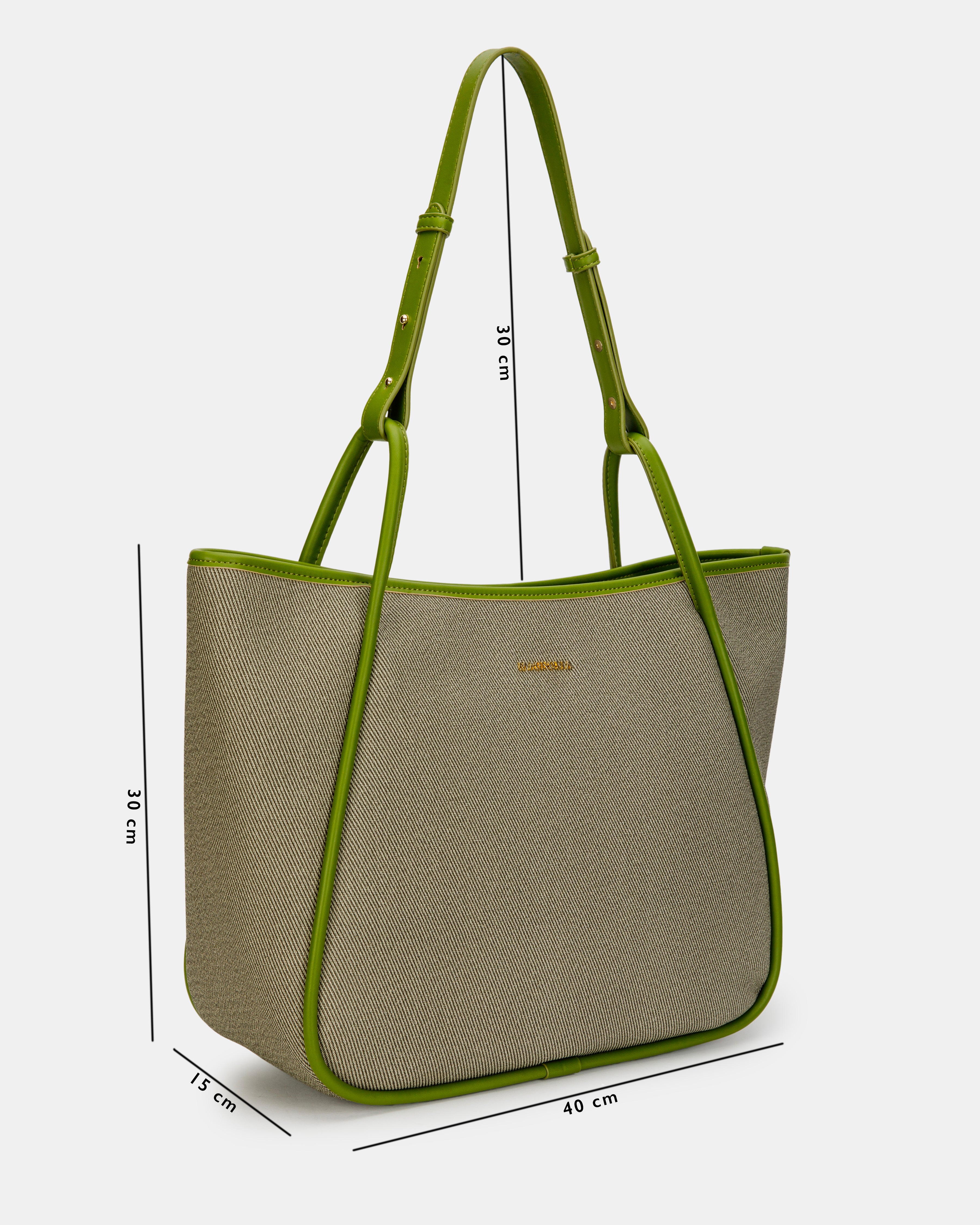 Magnolia Stylish & Spacious Tote Bag for Women | Green