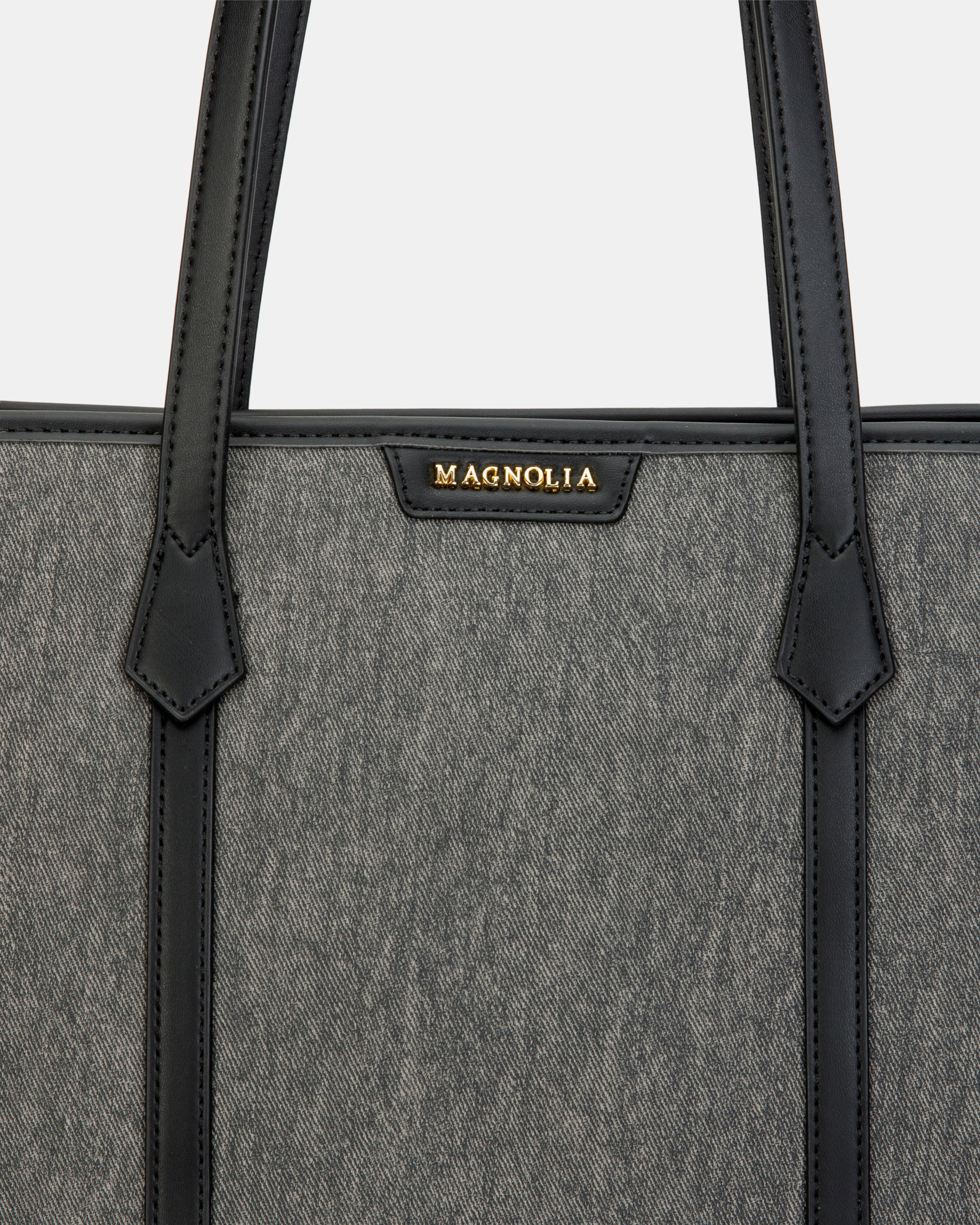 Magnolia Tote Bag – Stylish & Spacious Handbag with PU Leather Straps