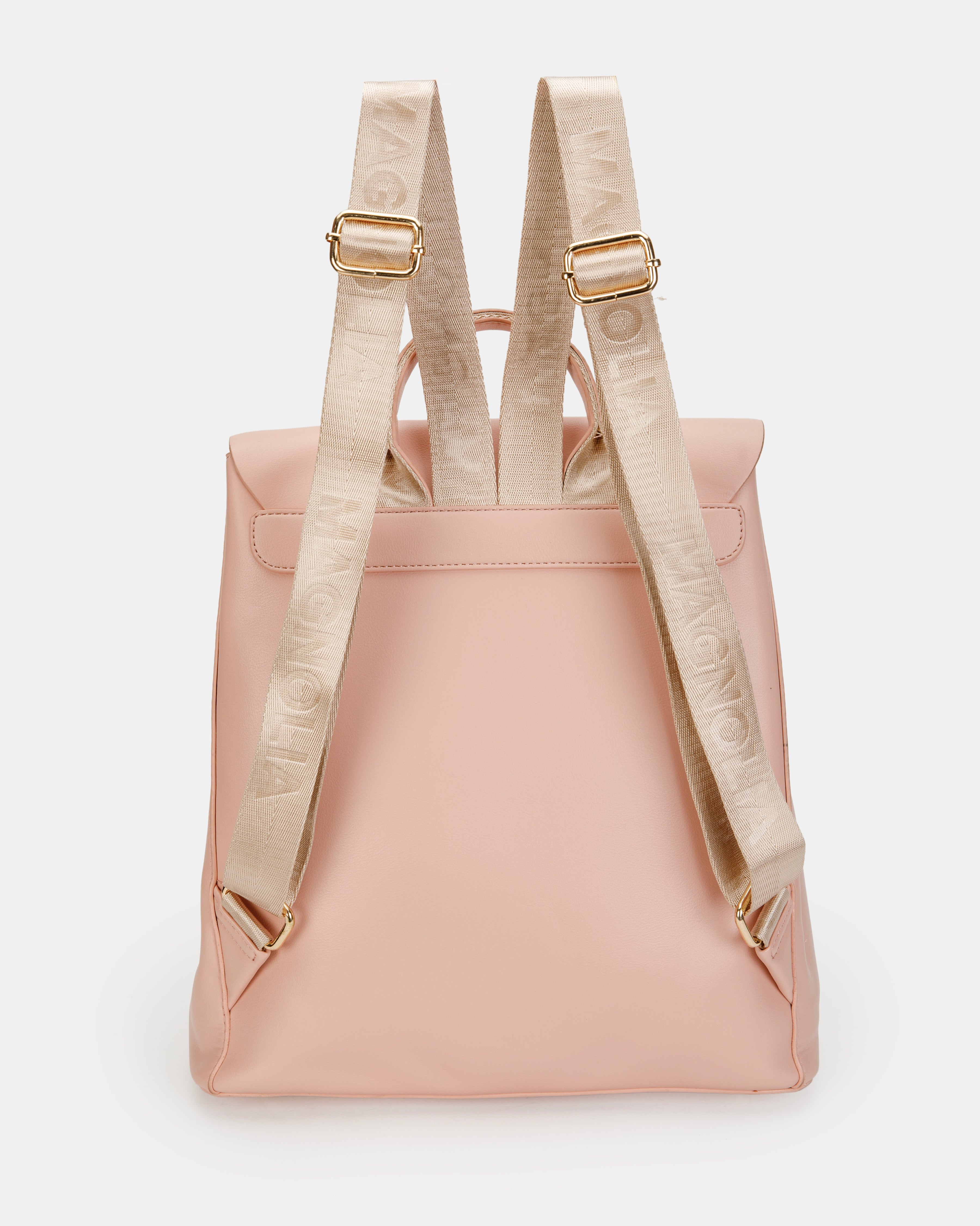 Magnolia Stylish PU Leather Backpack | 3 Compartments | Trendy & Spacious | Women’s Casual & Work Bag