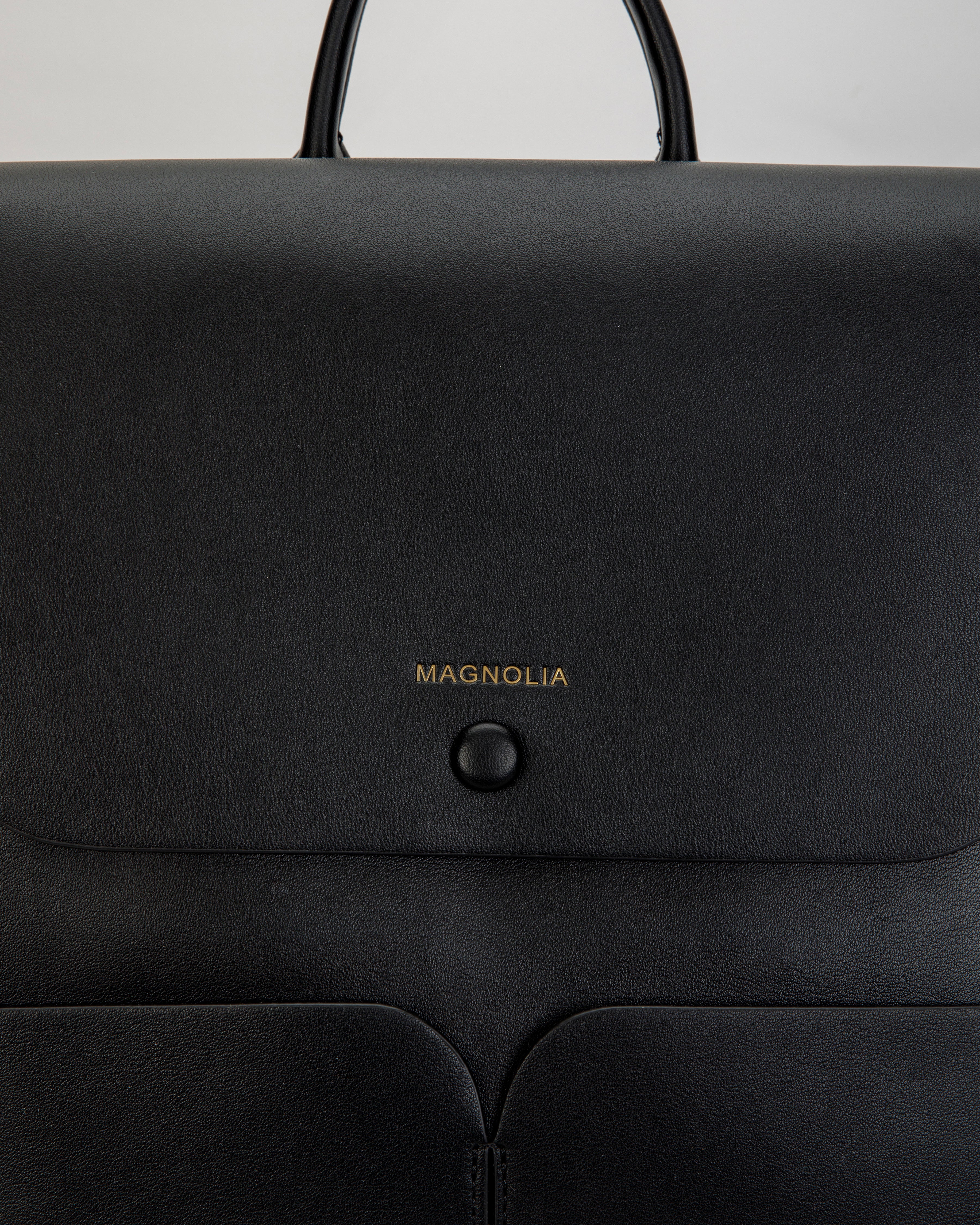 Magnolia Stylish PU Leather Backpack Spacious & Trendy Travel Bag for Women