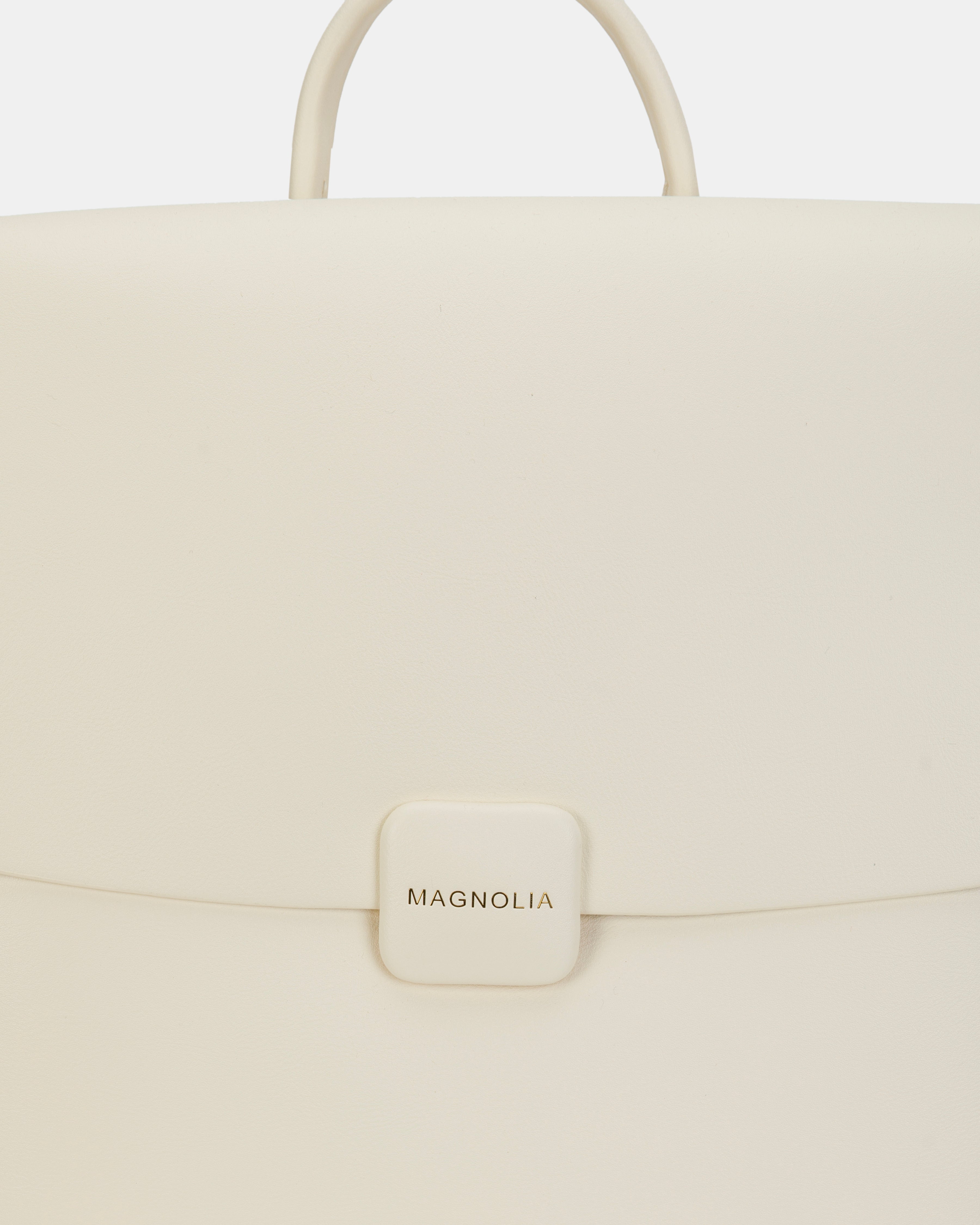 Magnolia Stylish PU Leather Backpack | 3 Compartments | Trendy & Spacious | Women’s Casual & Work Bag