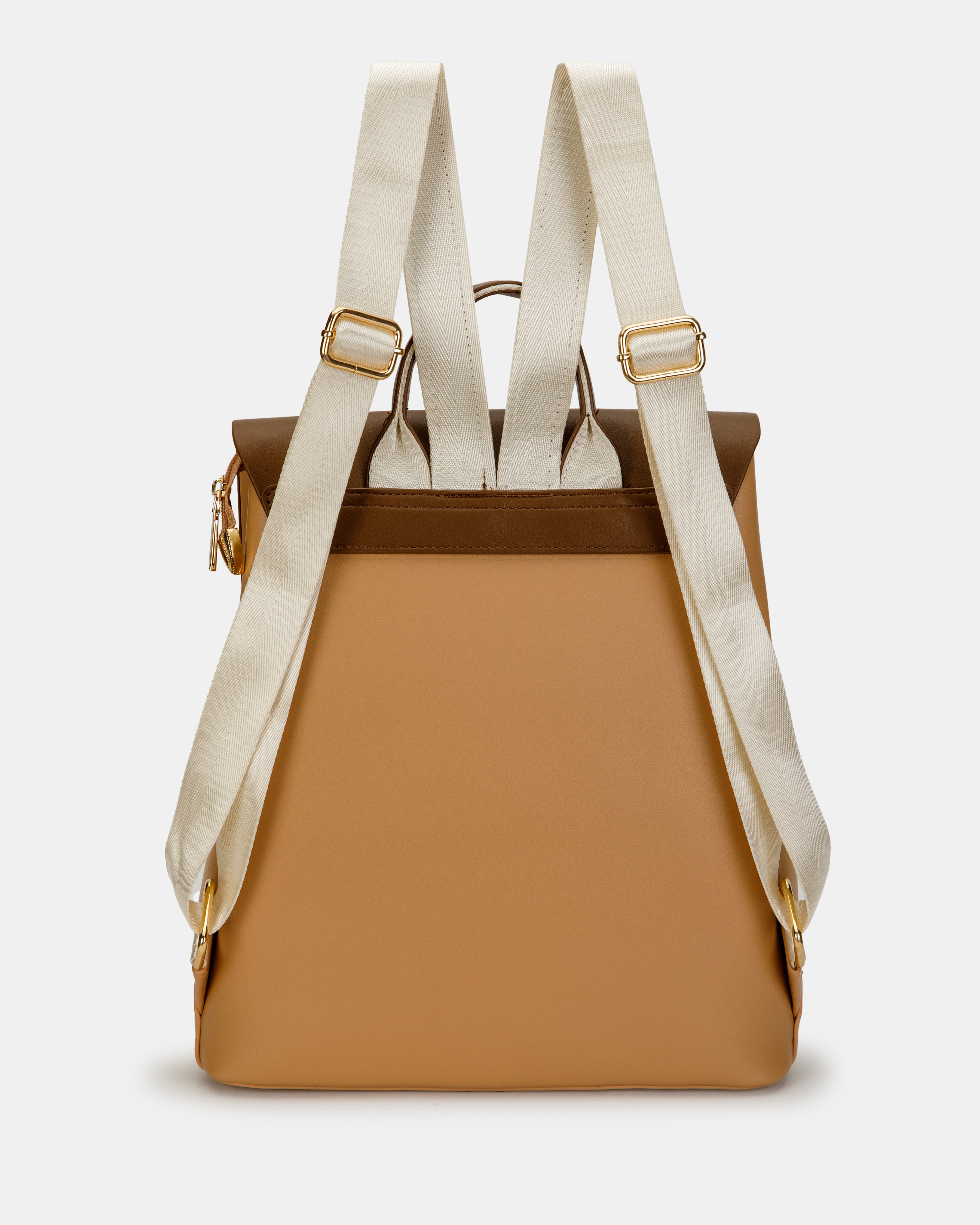 Magnolia Stylish PU Leather Backpack Spacious & Trendy Travel Bag for Women