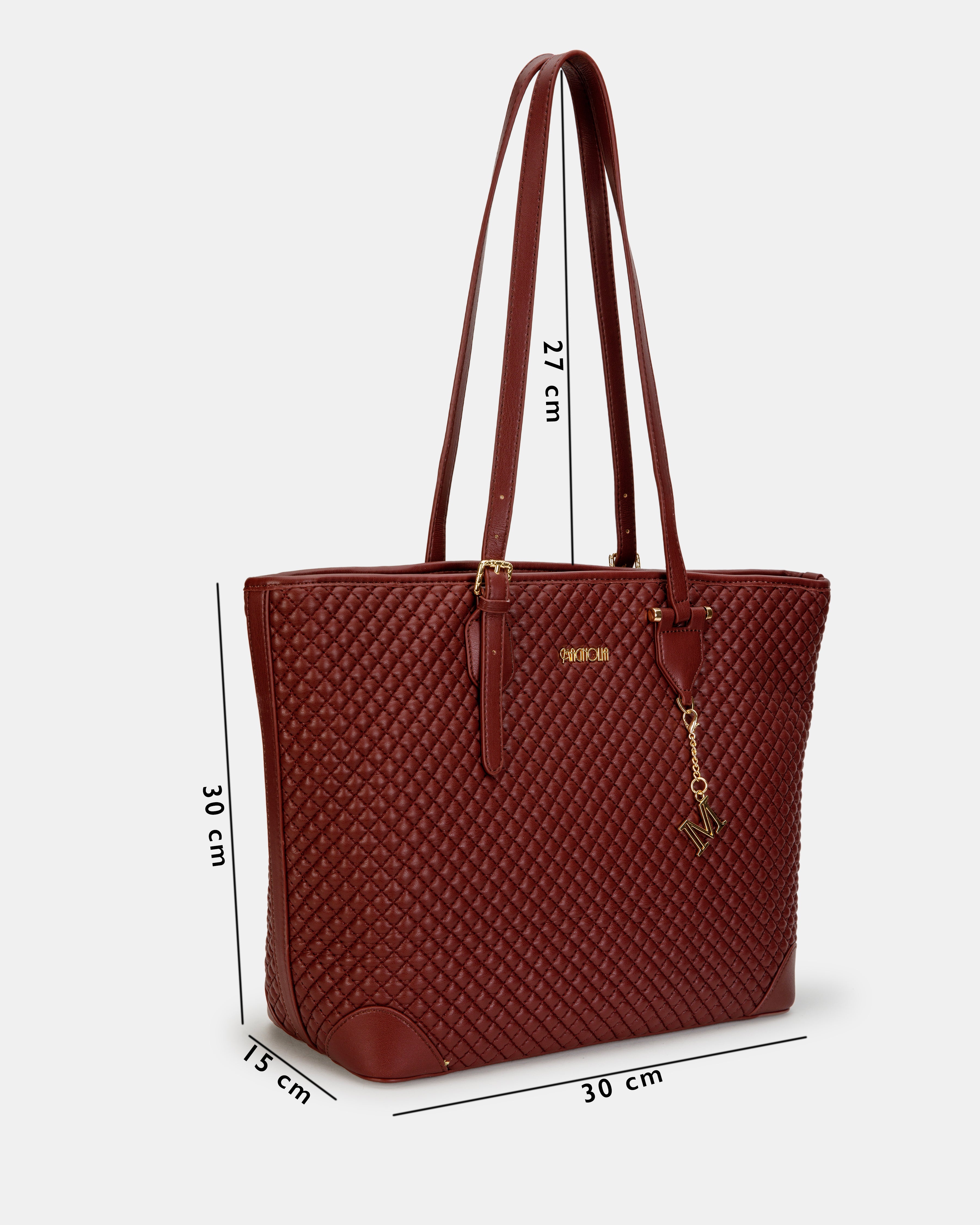 Elegant Quilted Tote Bag - Spacious & Stylish Handbag for Women