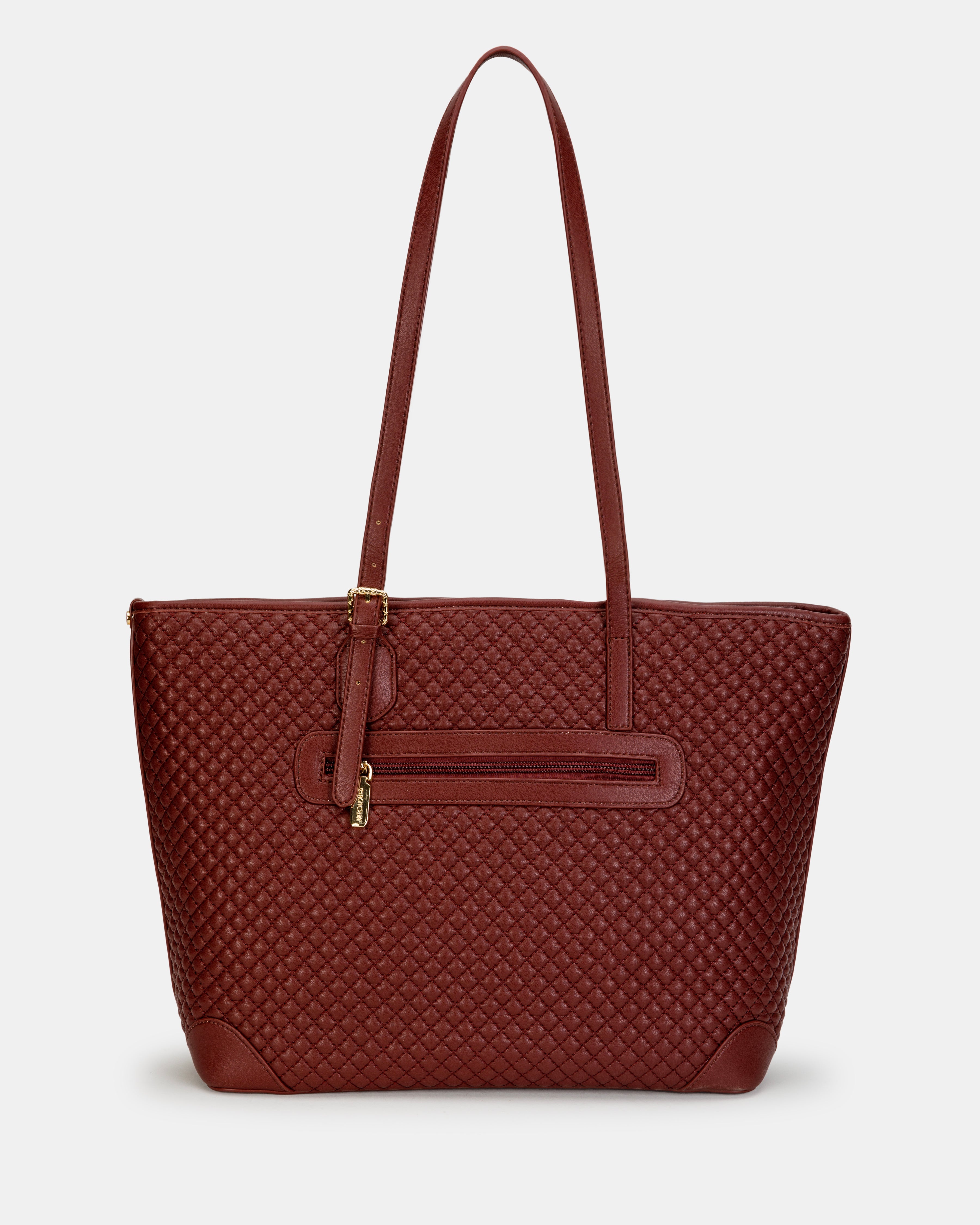 Elegant Quilted Tote Bag - Spacious & Stylish Handbag for Women