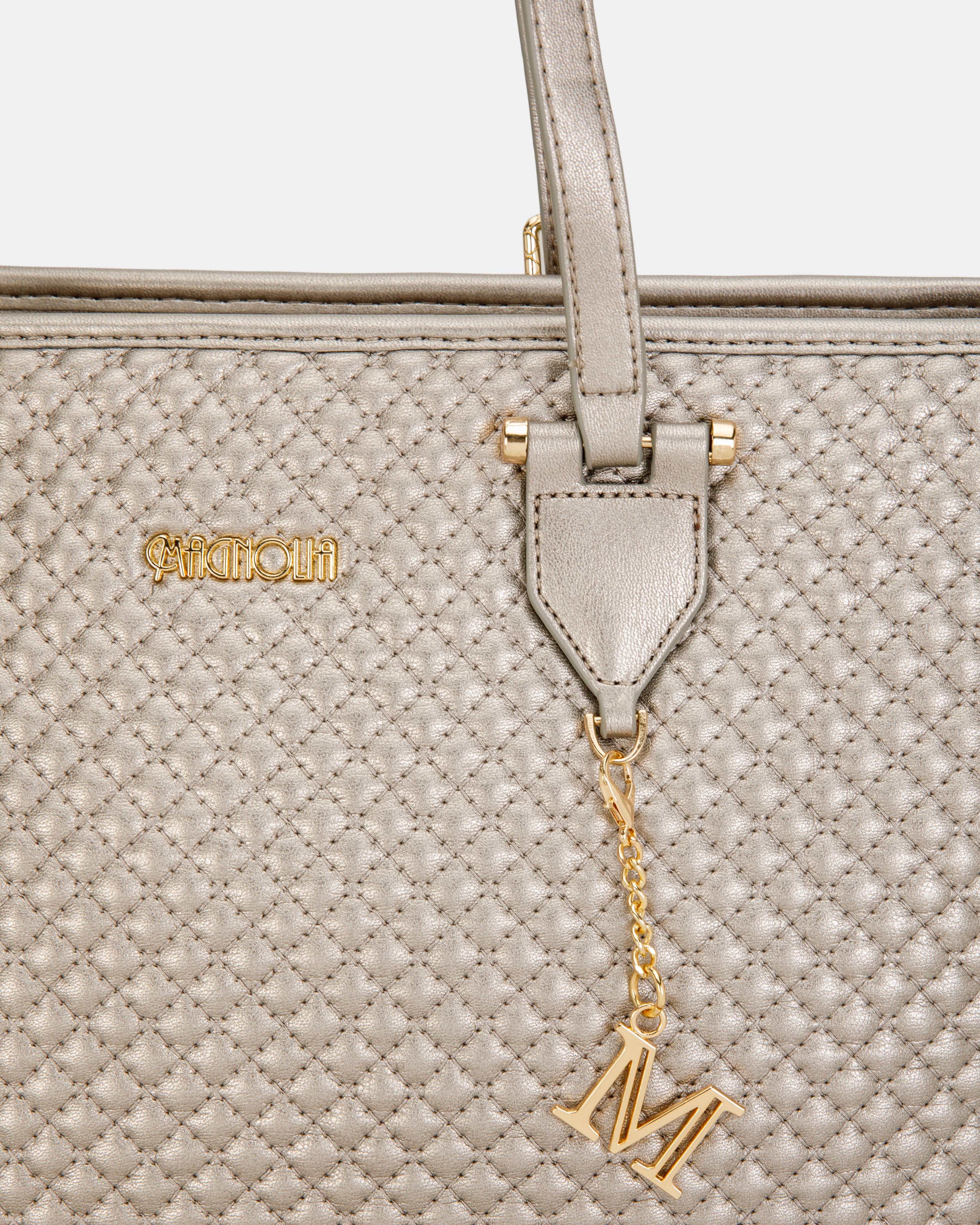 Elegant Quilted Tote Bag - Spacious & Stylish Handbag for Women