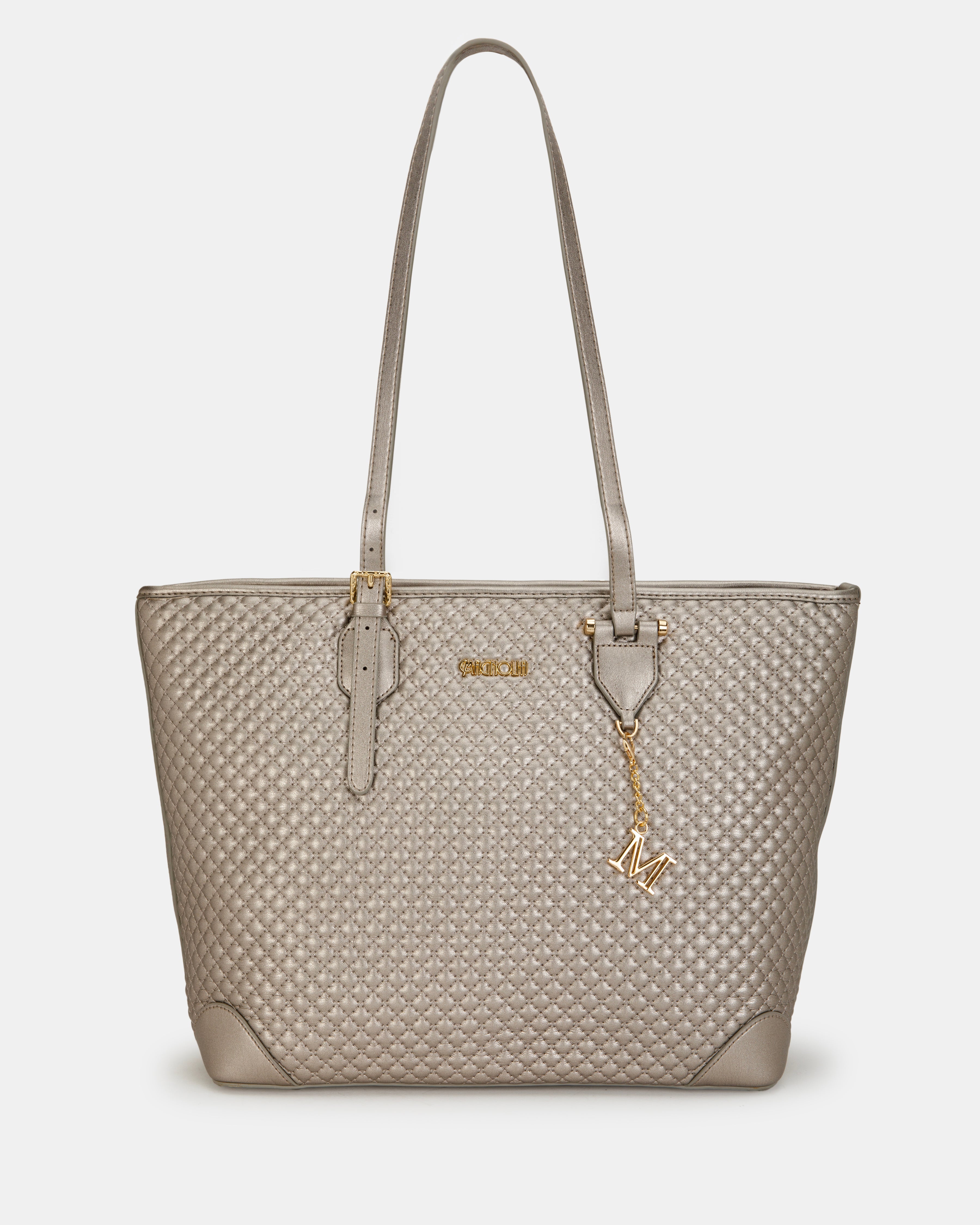 Elegant Quilted Tote Bag - Spacious & Stylish Handbag for Women