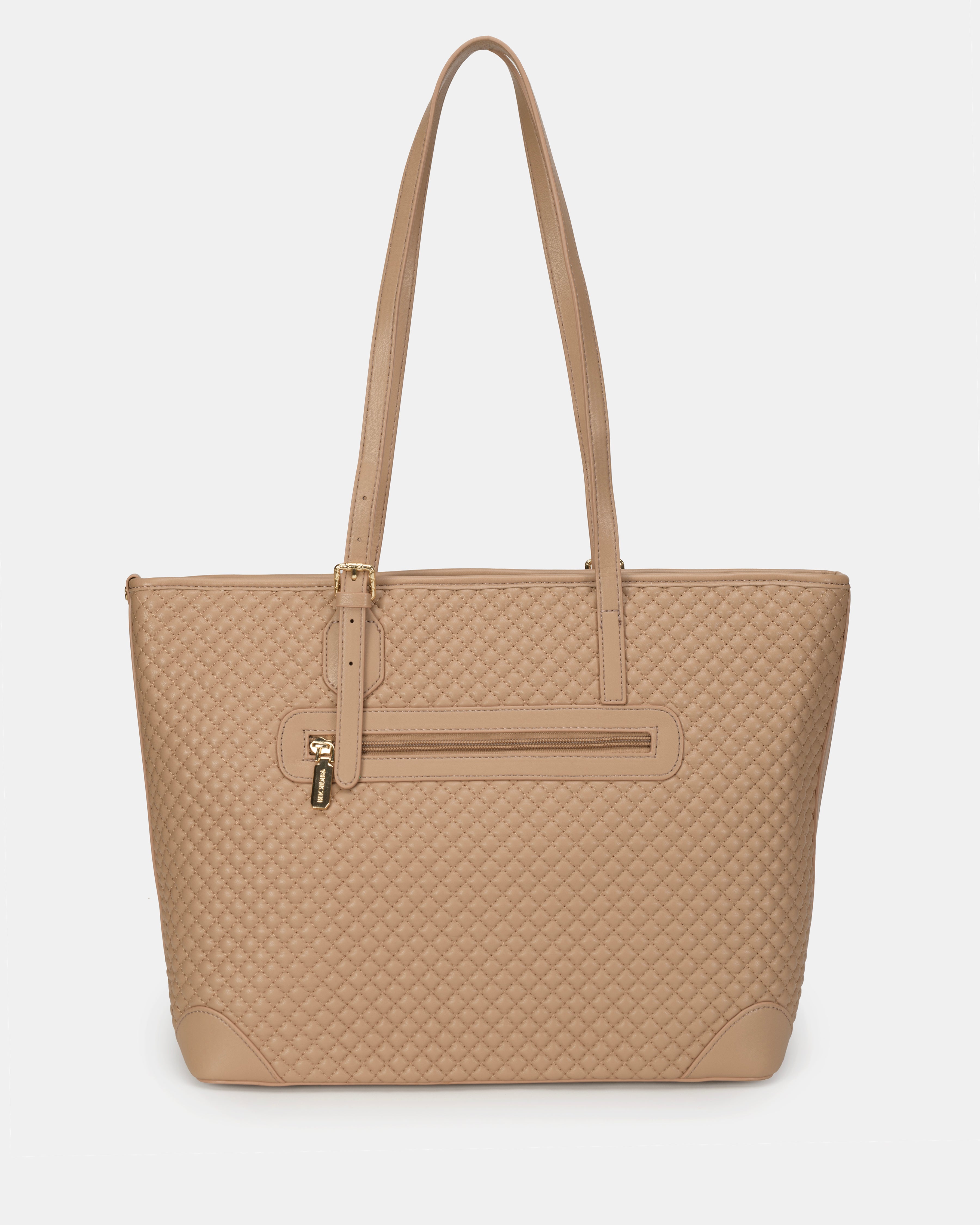 Elegant Quilted Tote Bag - Spacious & Stylish Handbag for Women