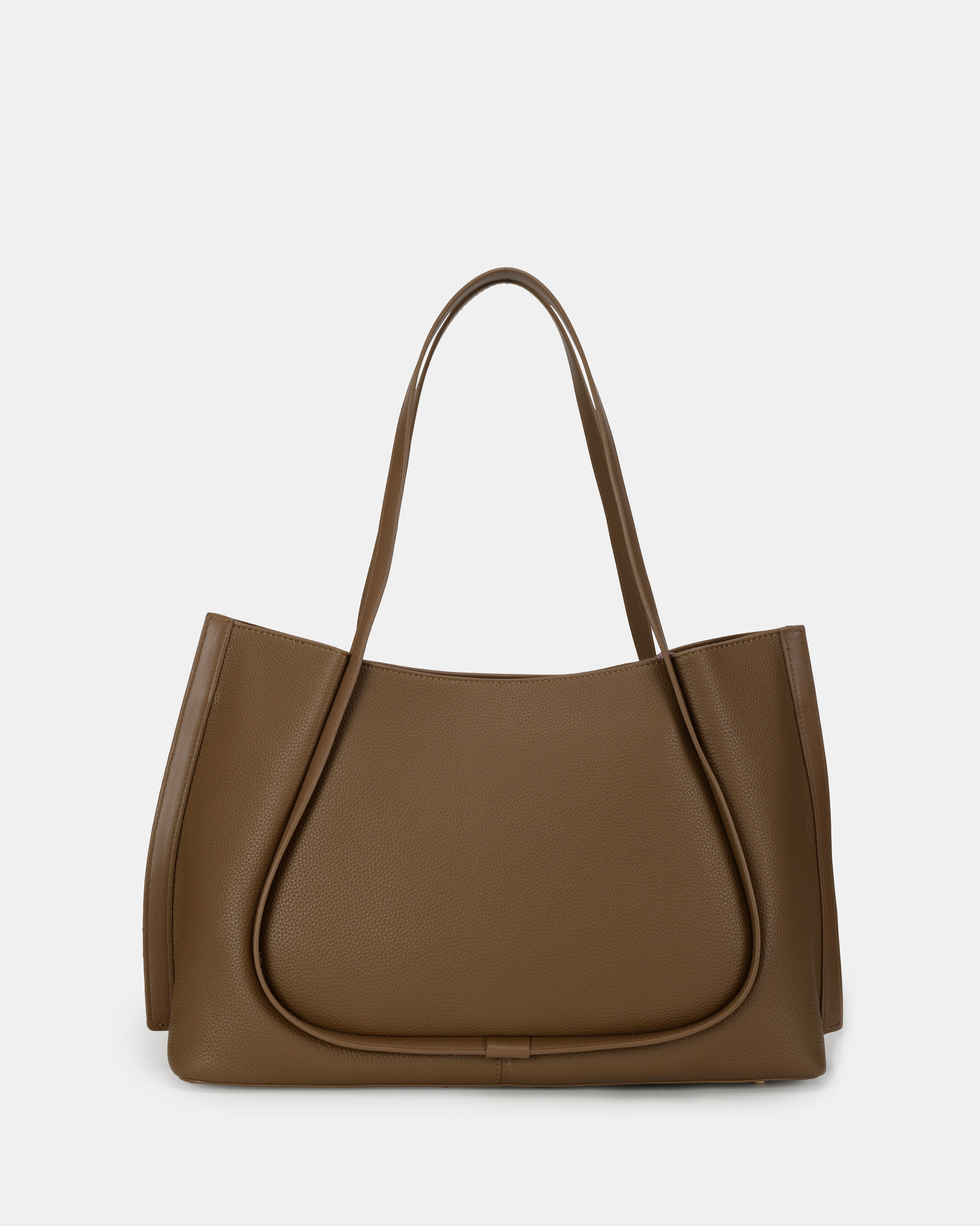 Magnolia Elegant PU Leather Tote Bag | Spacious & Stylish Handbag for Women | Office, Travel & Daily Use