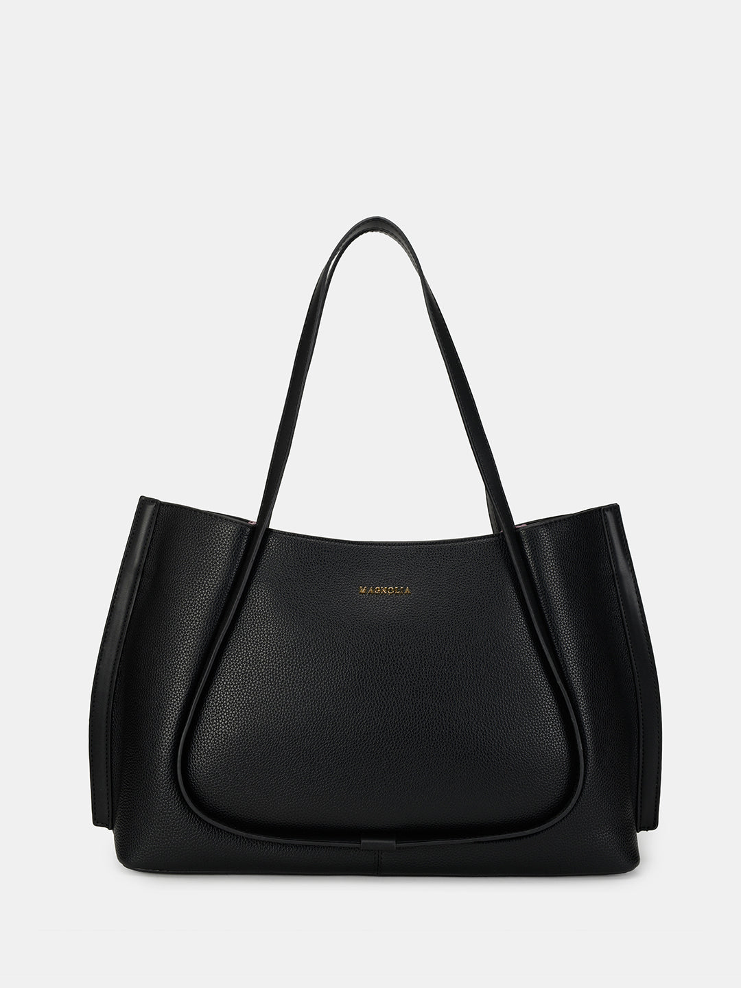 Magnolia Elegant PU Leather Tote Bag | Spacious & Stylish Handbag for Women | Office, Travel & Daily Use