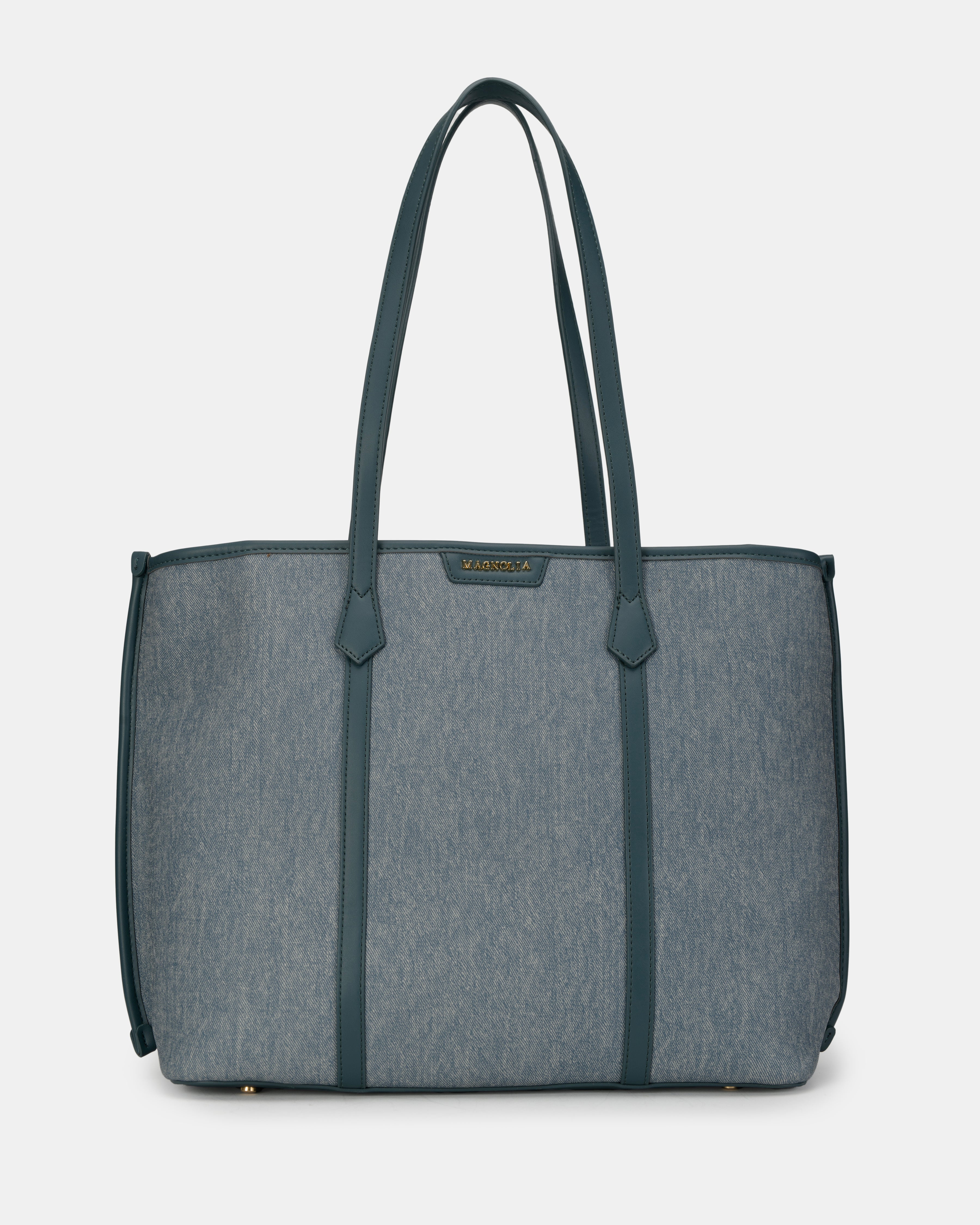 Magnolia Tote Bag – Stylish & Spacious Handbag with PU Leather Straps