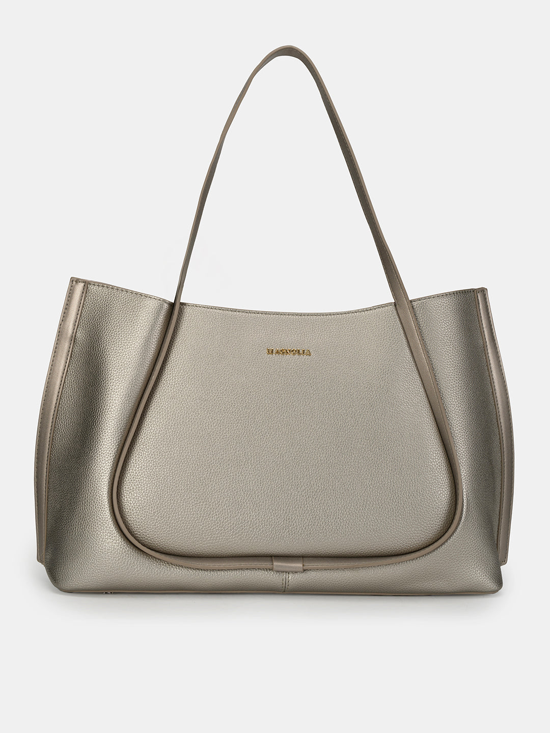 Magnolia Elegant PU Leather Tote Bag | Spacious & Stylish Handbag for Women | Office, Travel & Daily Use