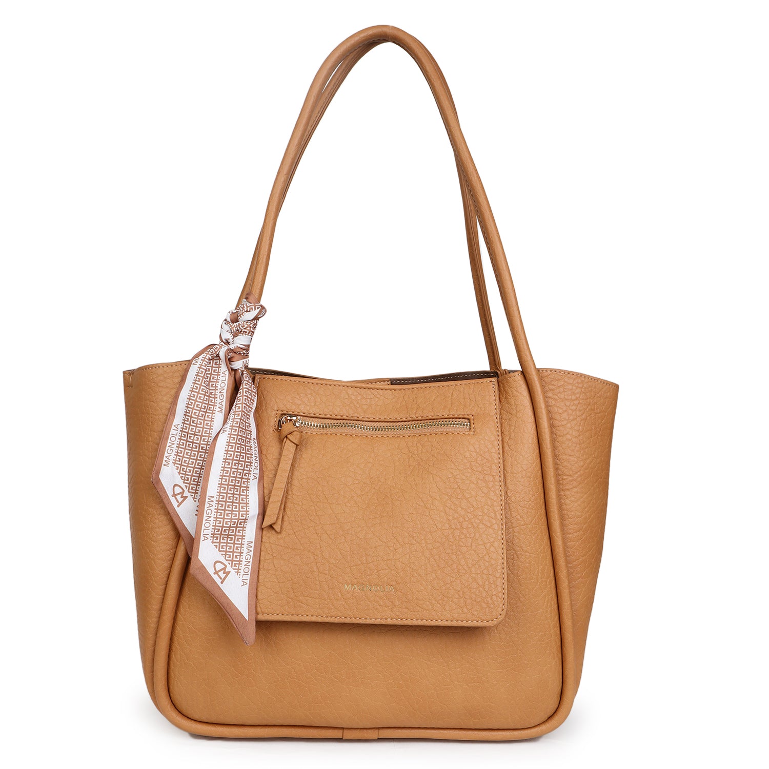 Orders Medium Tan Shopping Bag Handbag