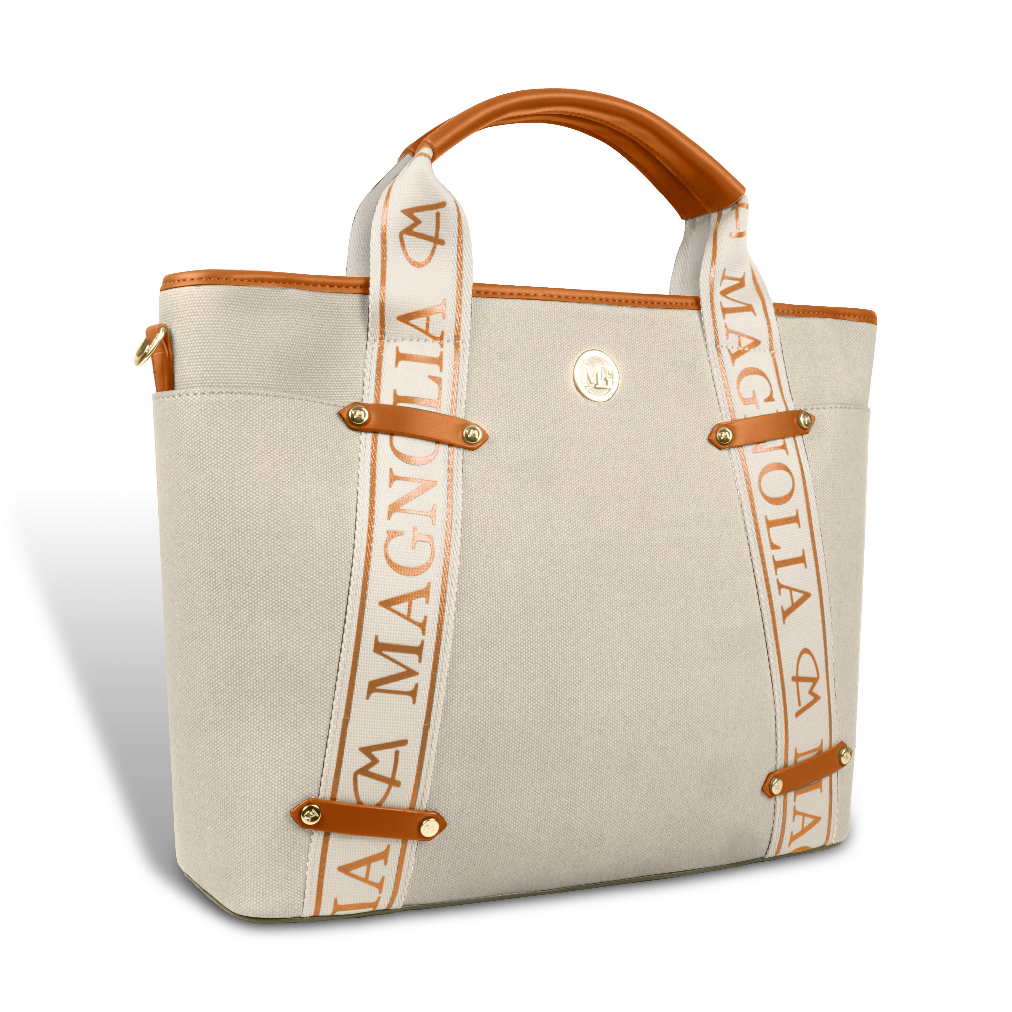 Magnolia Women Beige Satchel