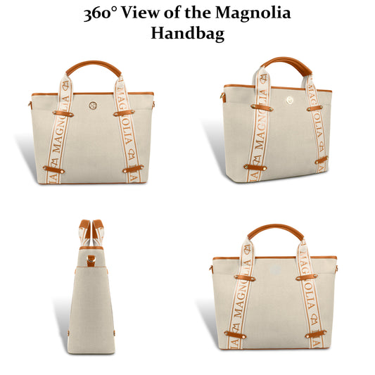 Magnolia Women Beige Satchel
