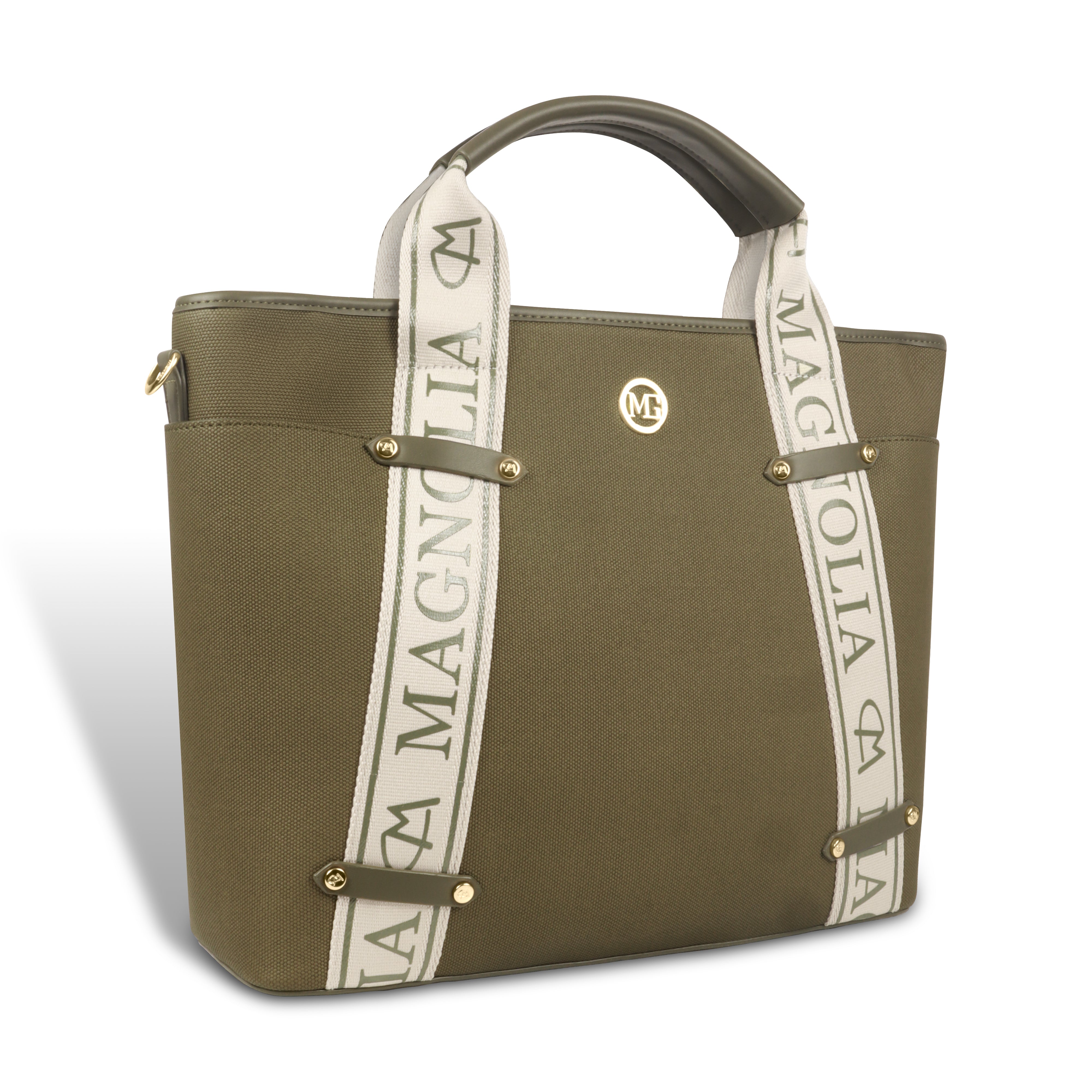 Magnolia Women Green Satchel