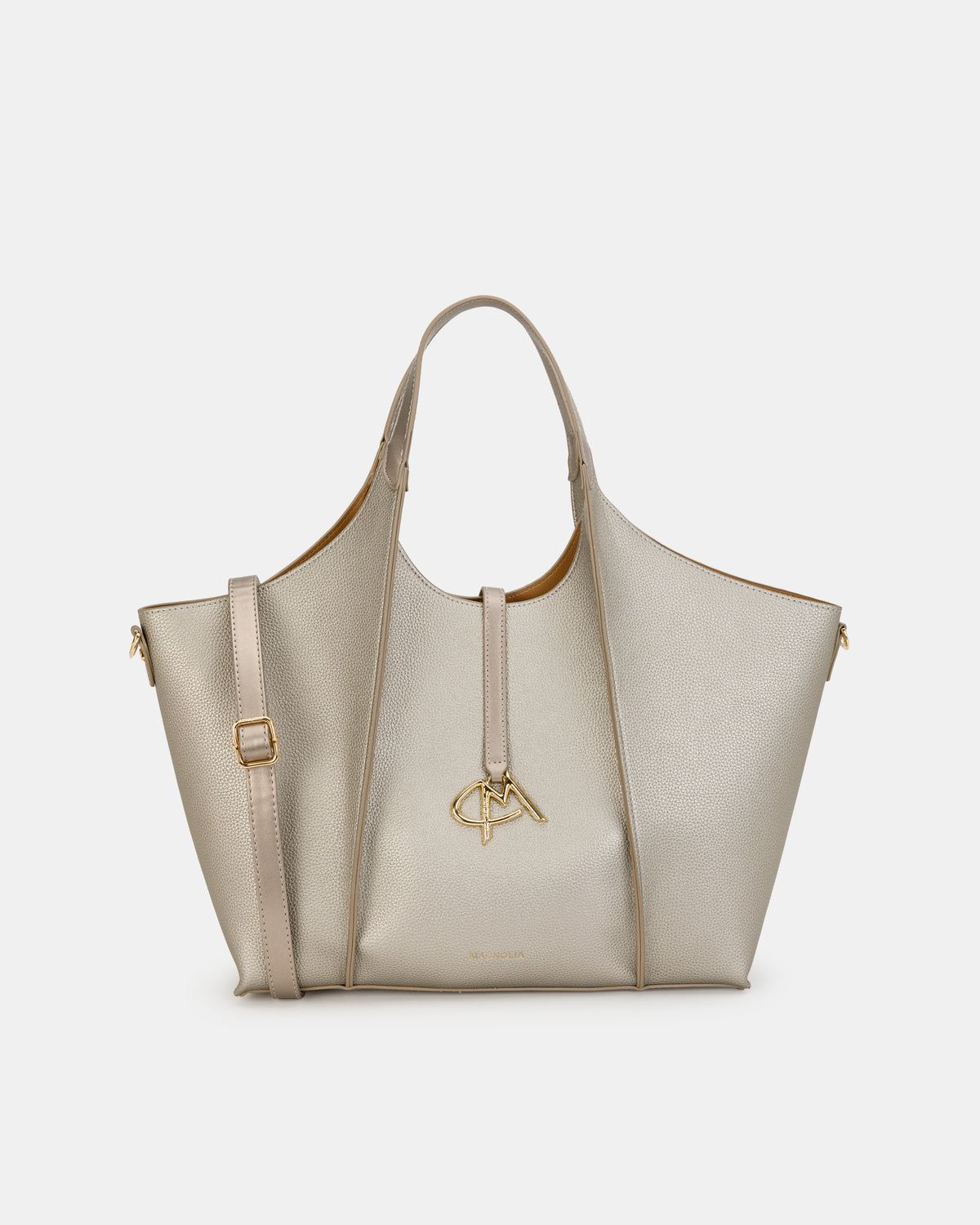 Magnolia Women Silver Shoulder Bag