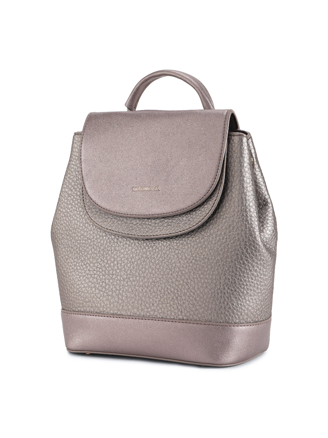 Magnolia Gun PU Leather Solid One Size Women Backpack