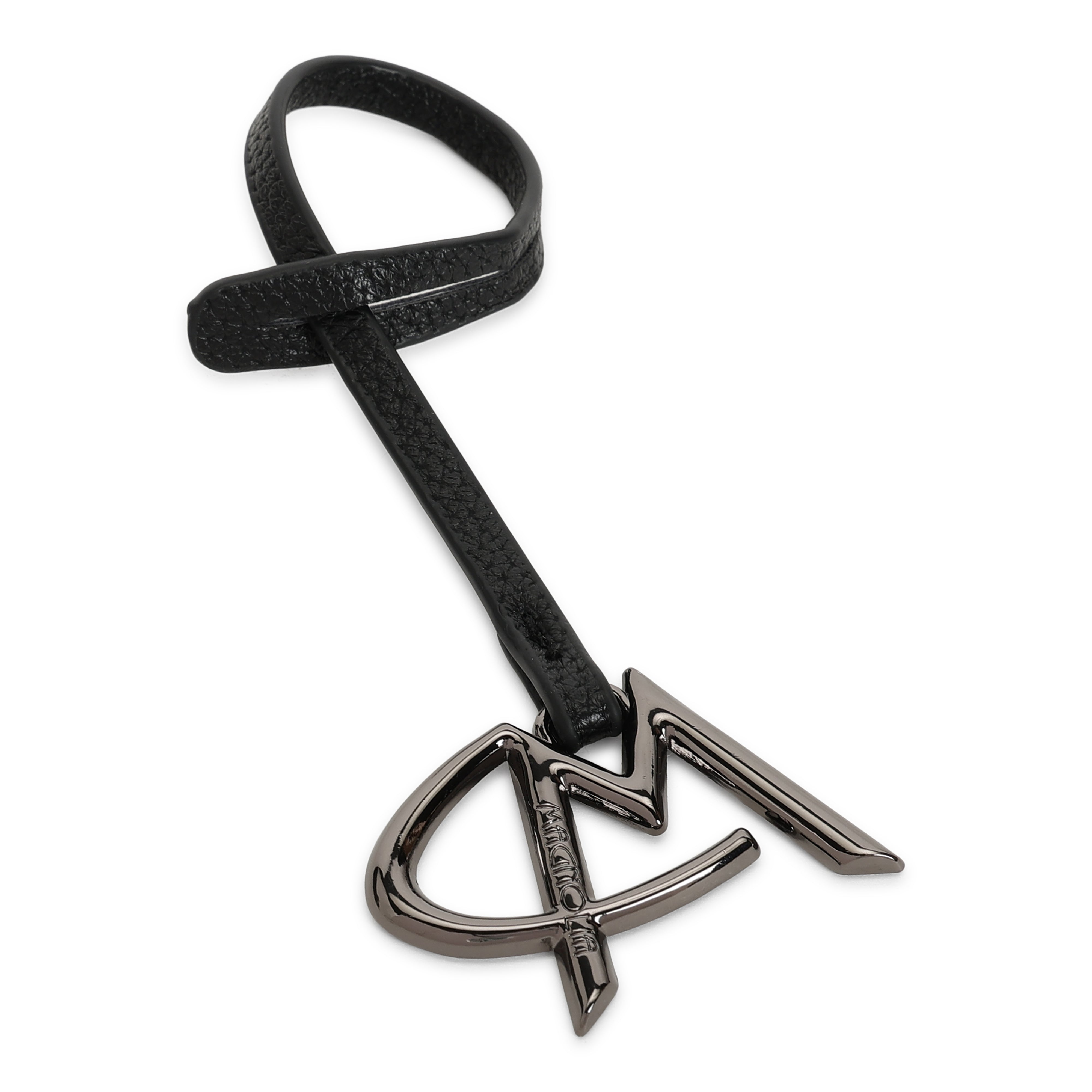 Magnolia PU Leather Women Black Tote Bag