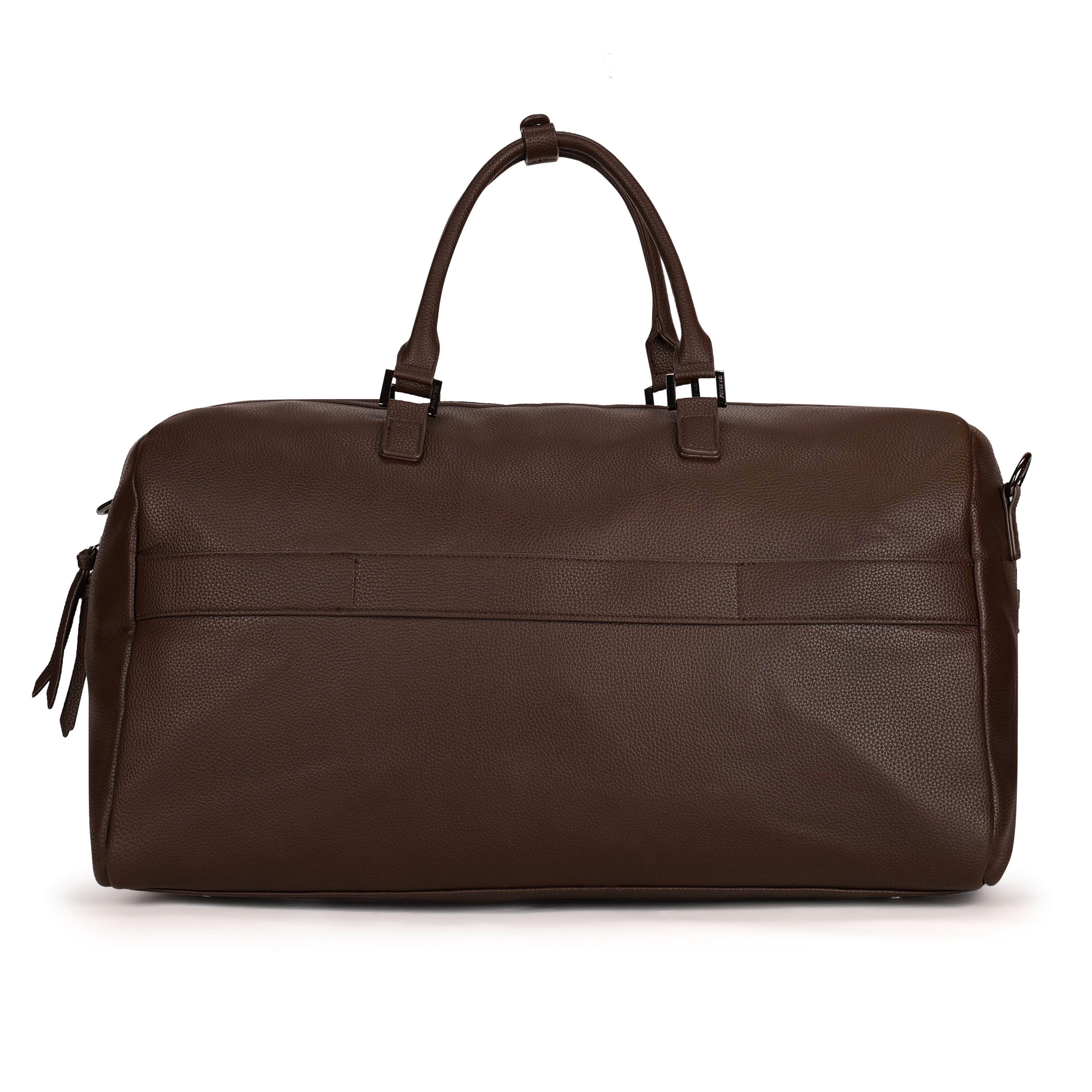 Magnolia PU Leather Coffee Duffle Bag