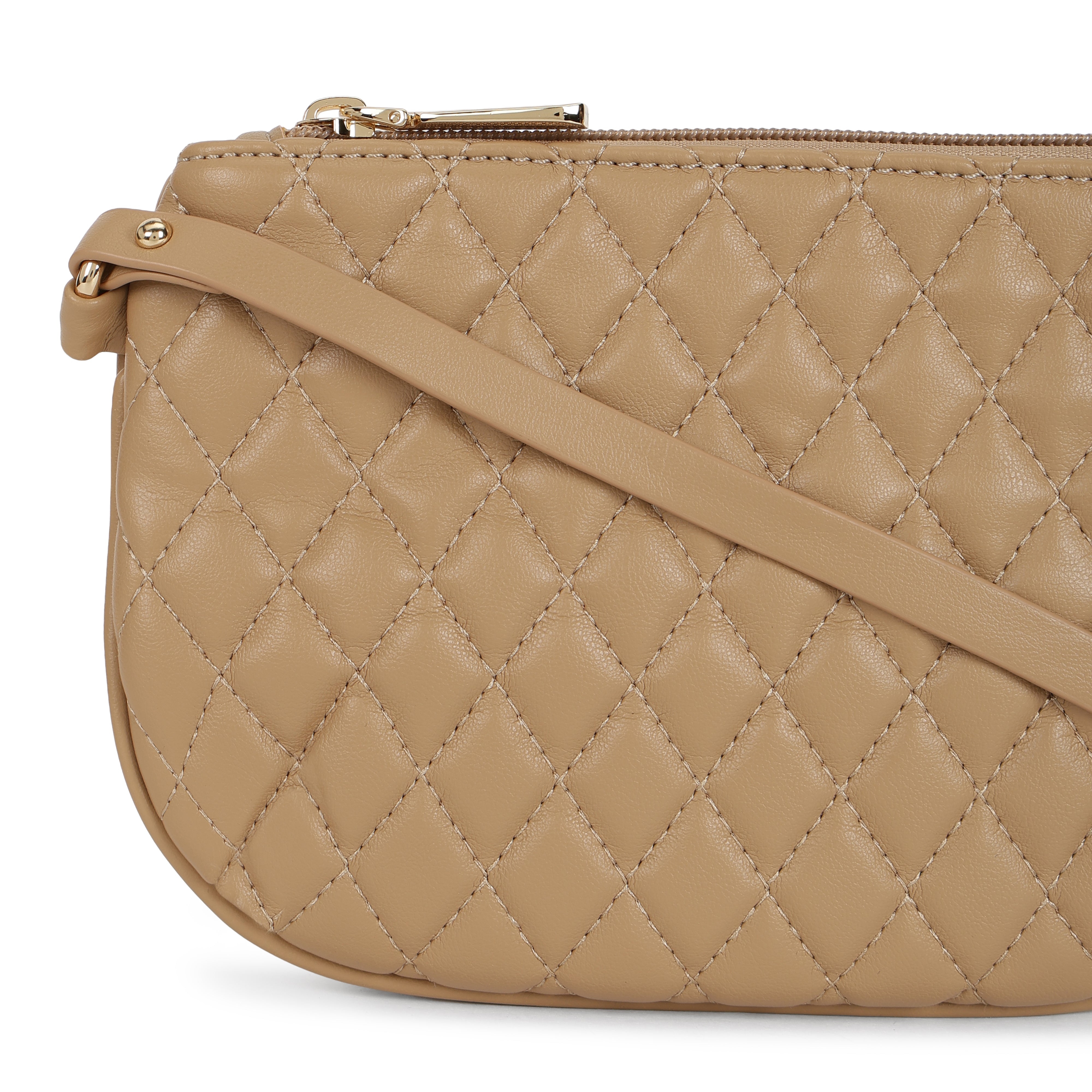 Magnolia PU Leather Women Khaki Tote Bag