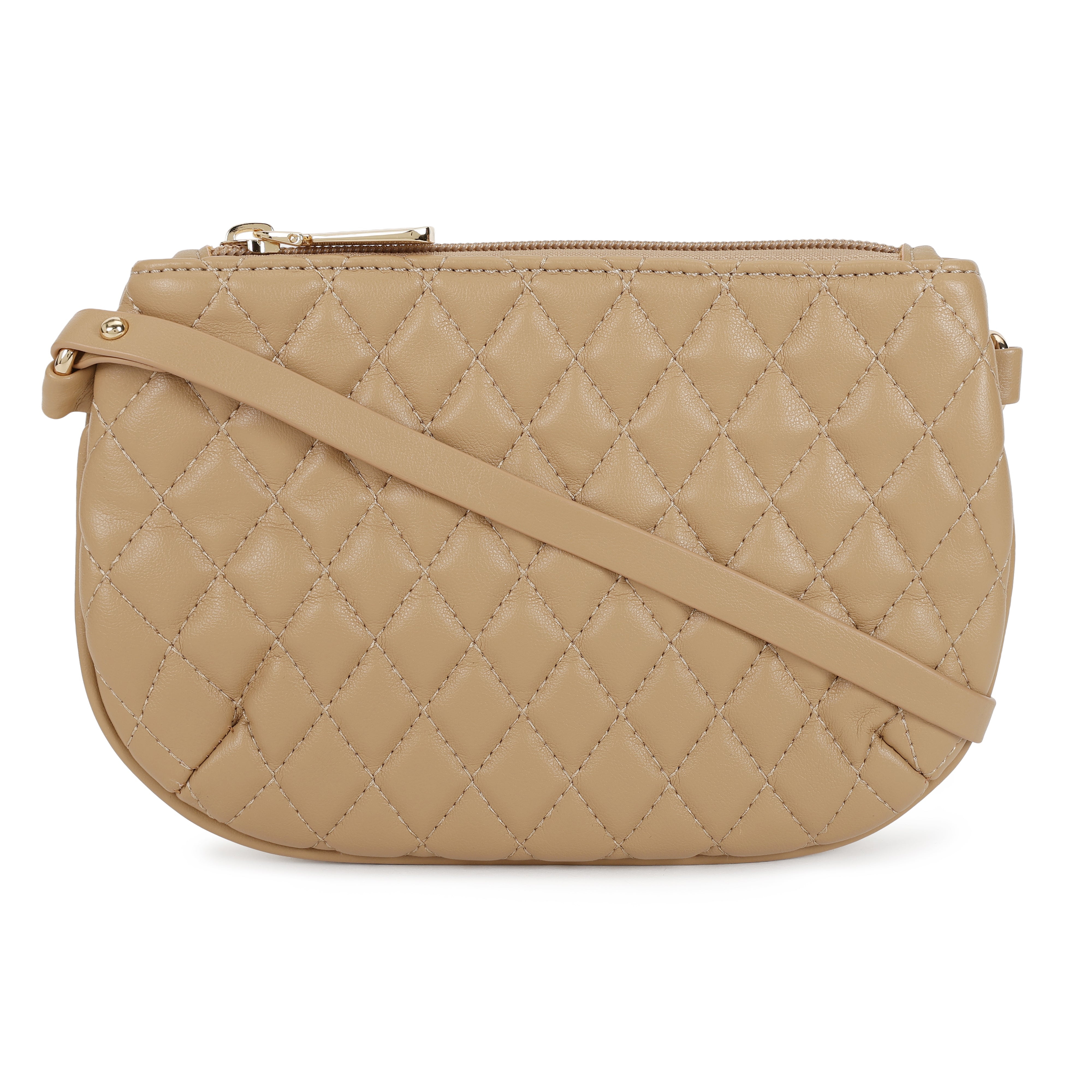 Magnolia PU Leather Women Khaki Tote Bag