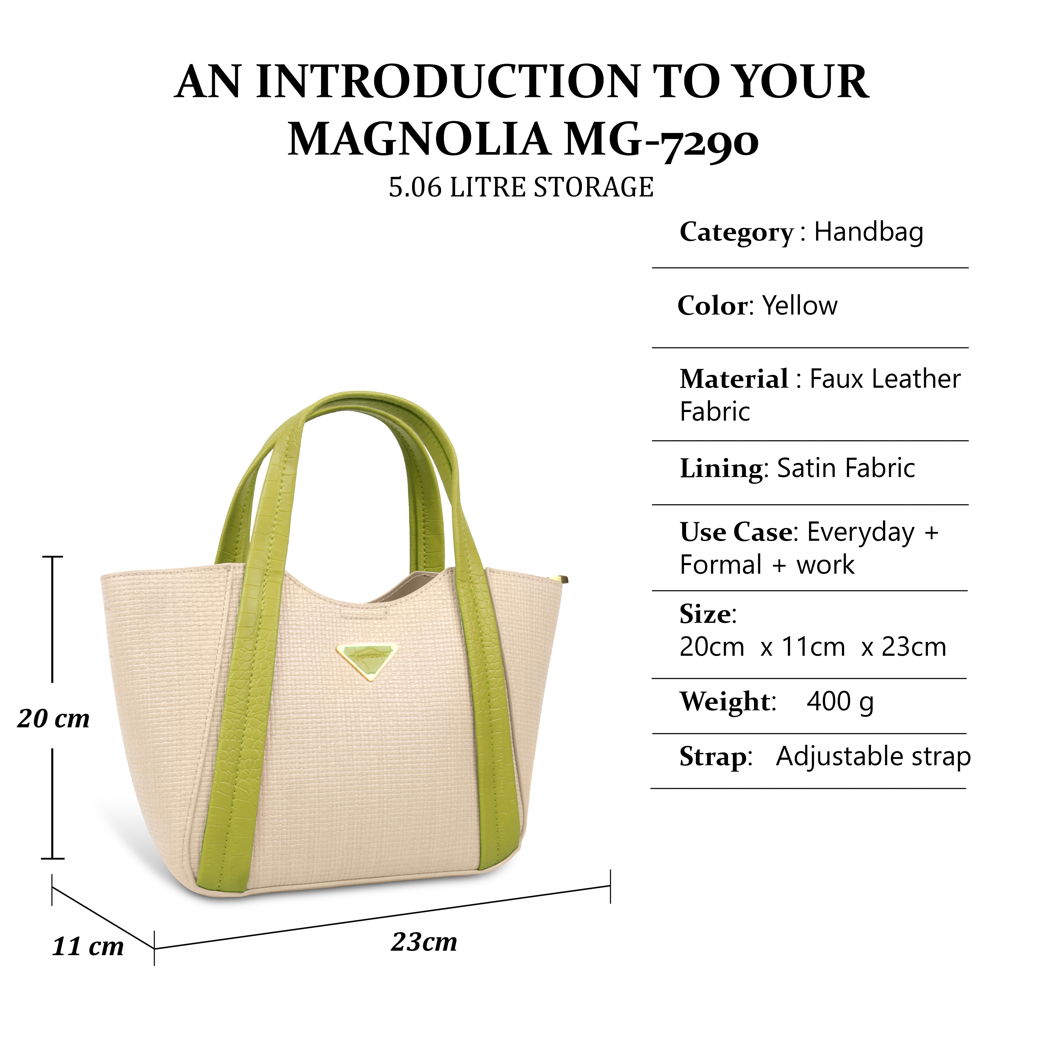 Trendy Leather Tote Bag with Detachable Shoulder Strap & Spacious Interior
