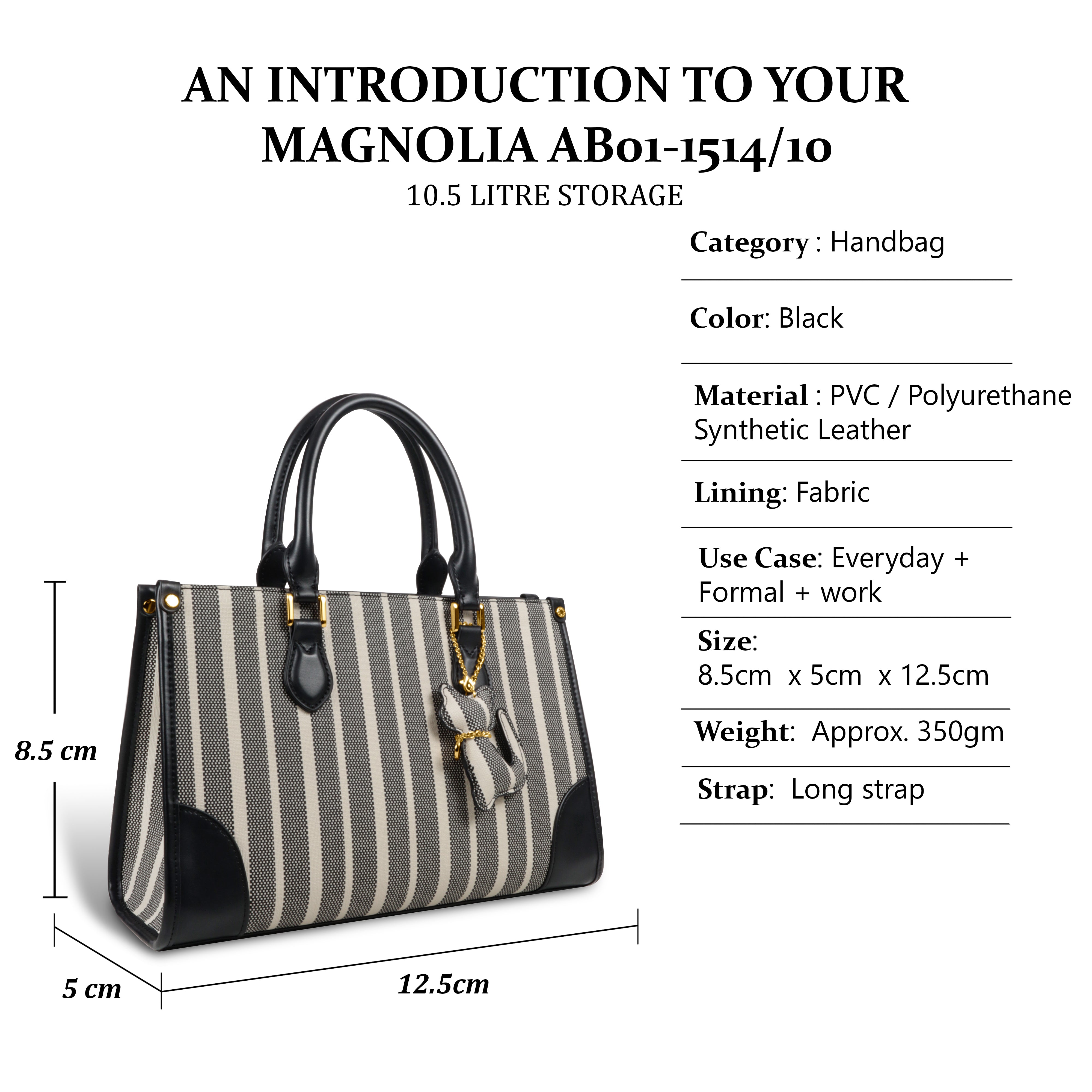 Zebra Luxe Hand Bag