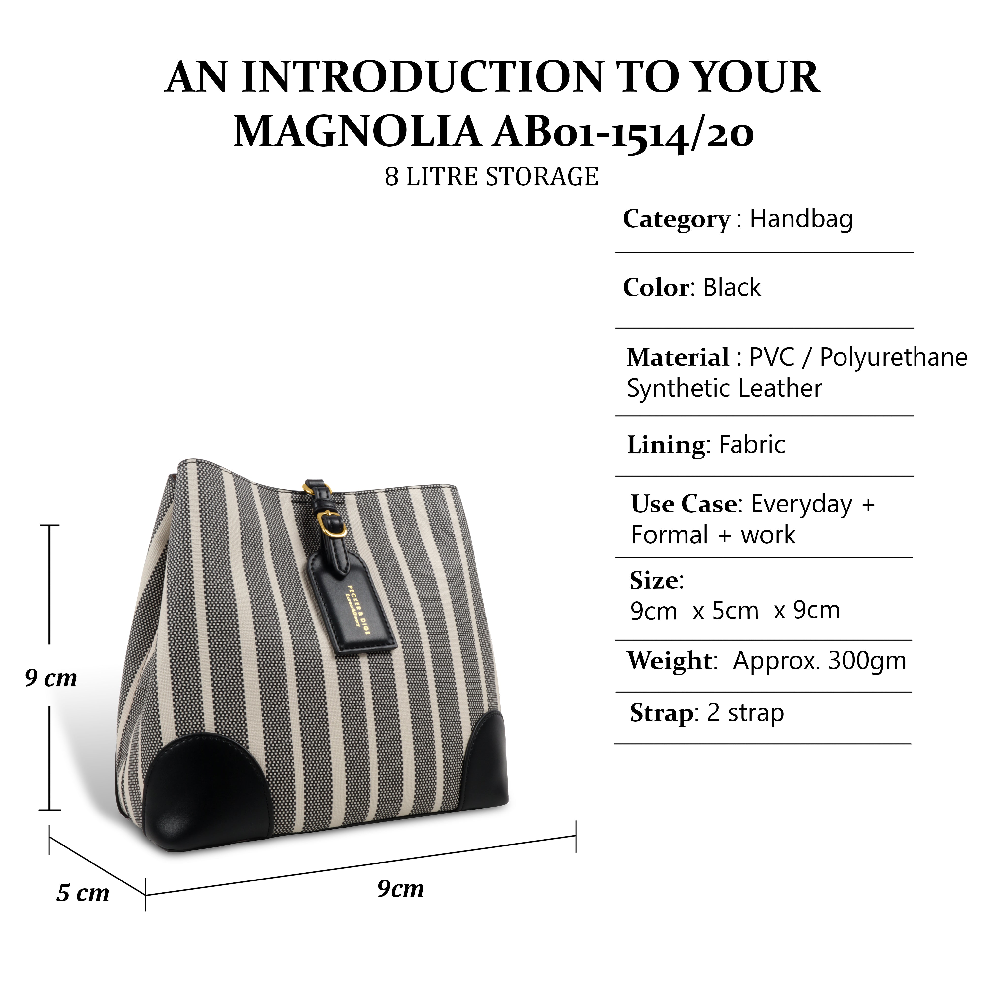 Zebra Barrel Bag