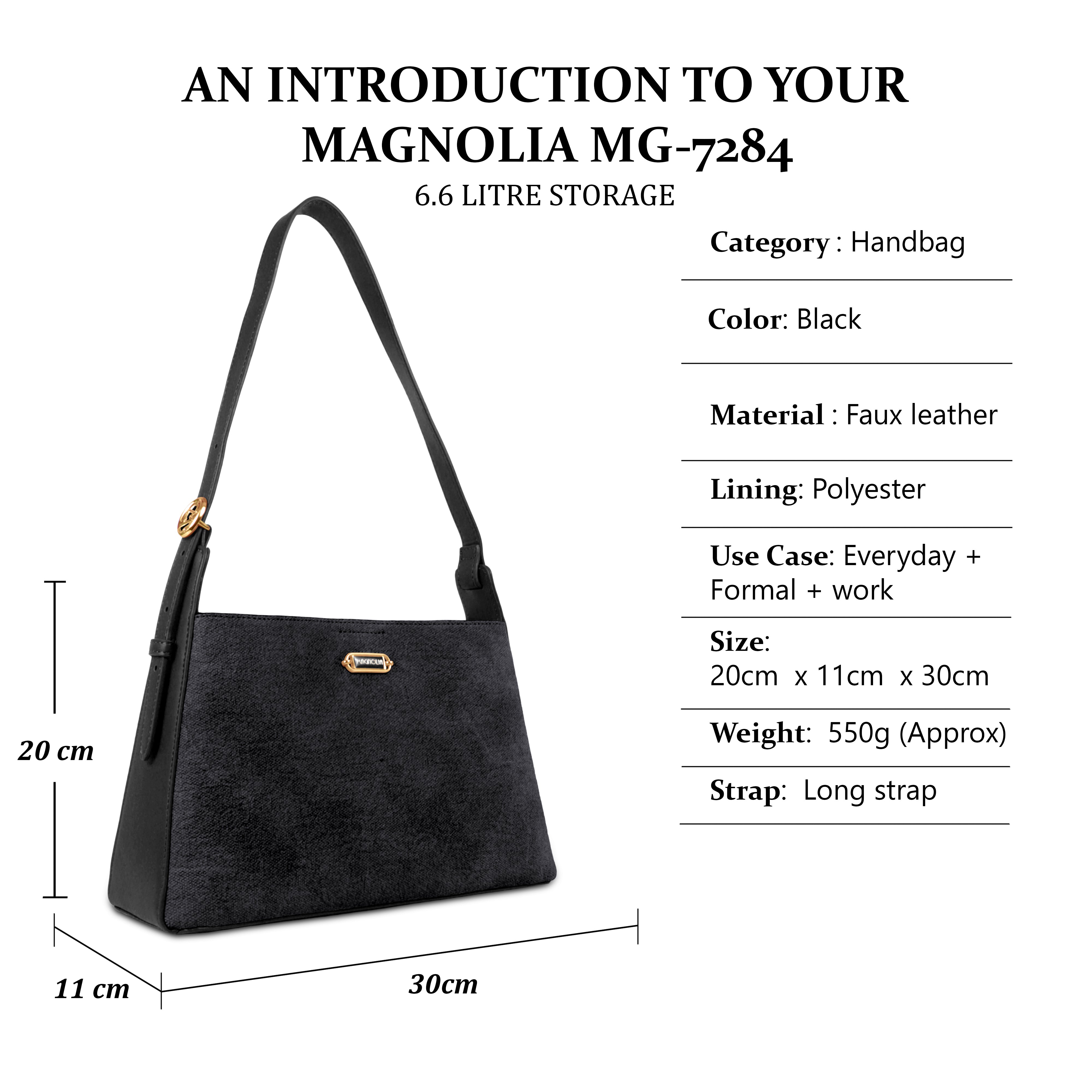 Magnolia Stylish Shoulder Bag for Women with Premium Finish