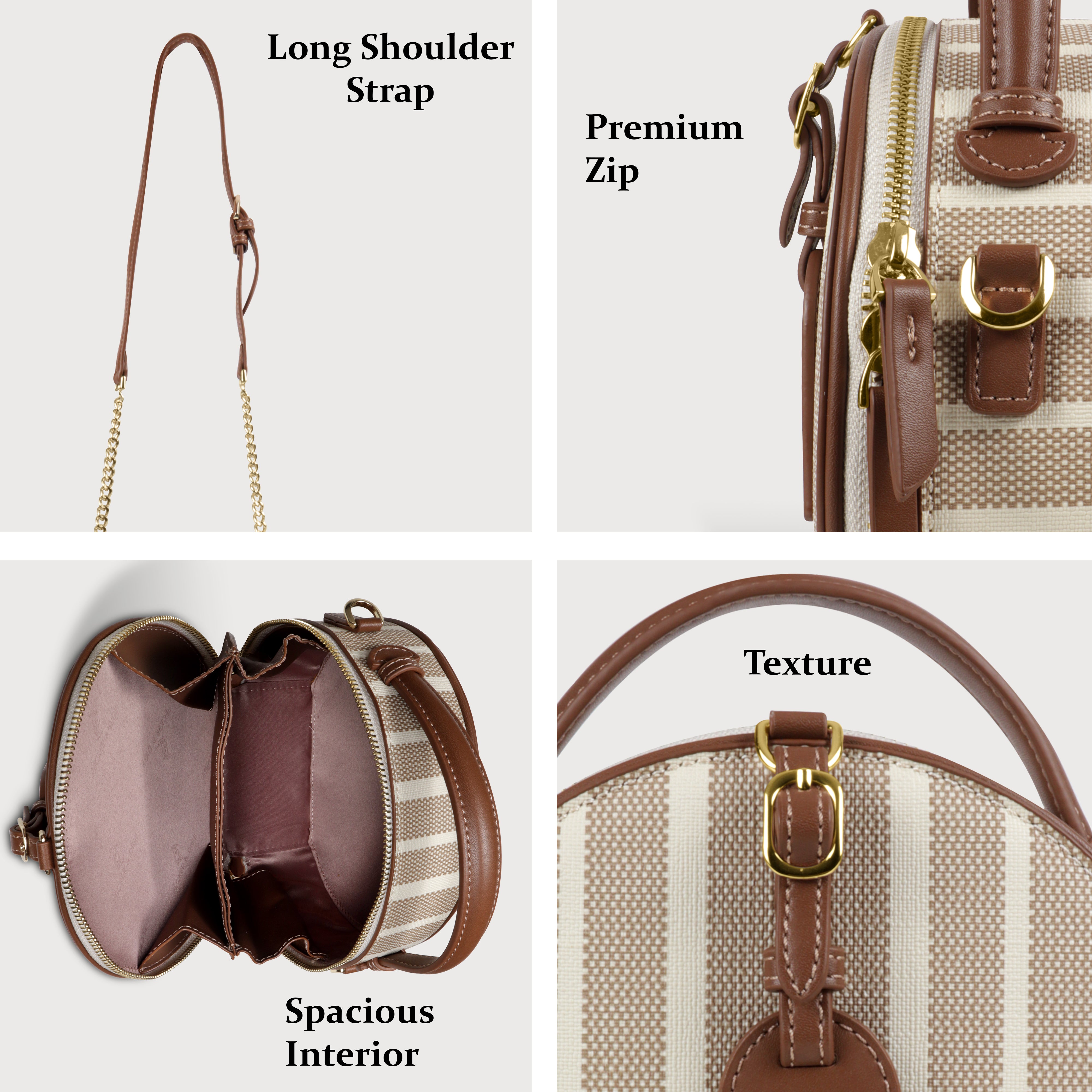 Sandy Round Classic Bag