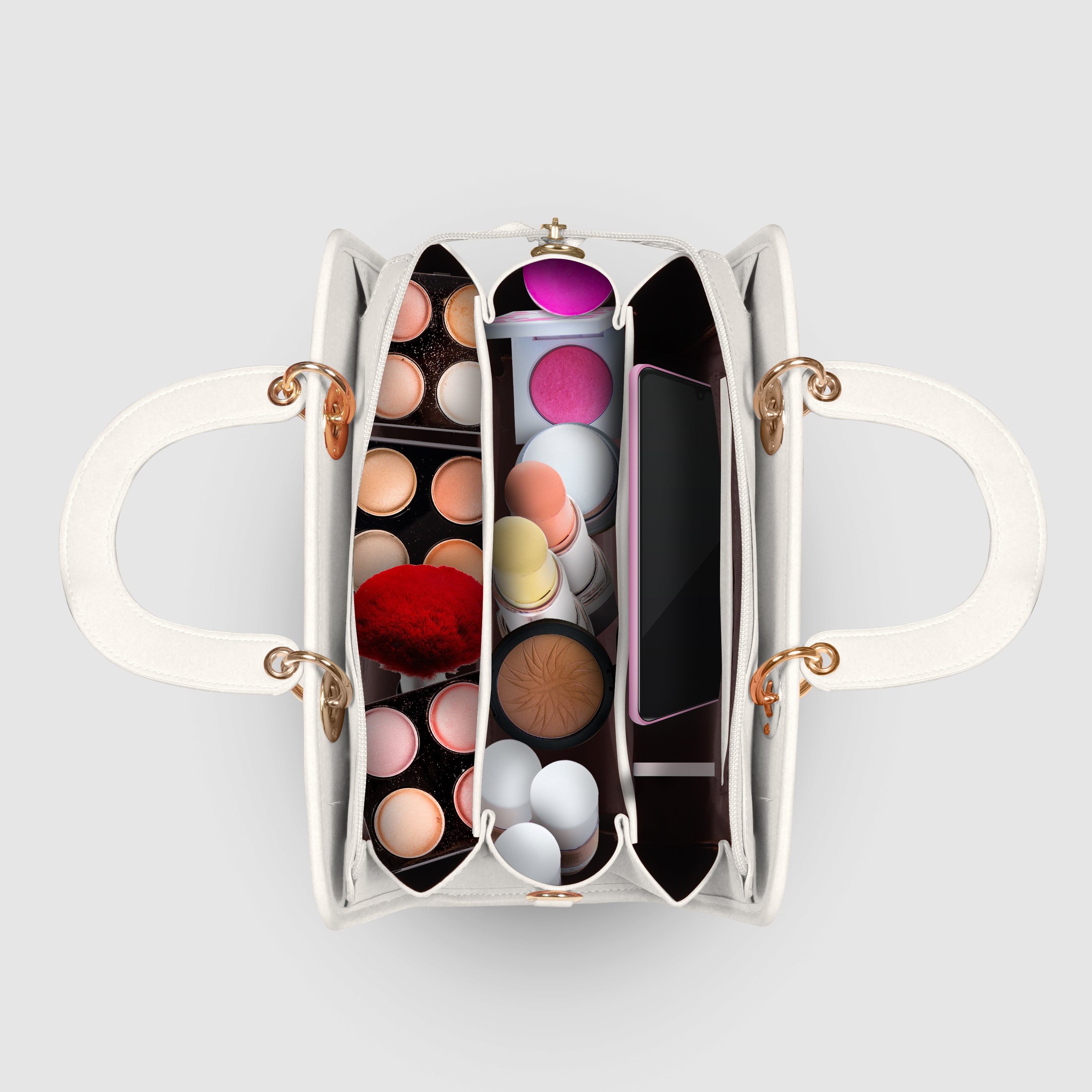 Magnolia Elegant Textured Handbag