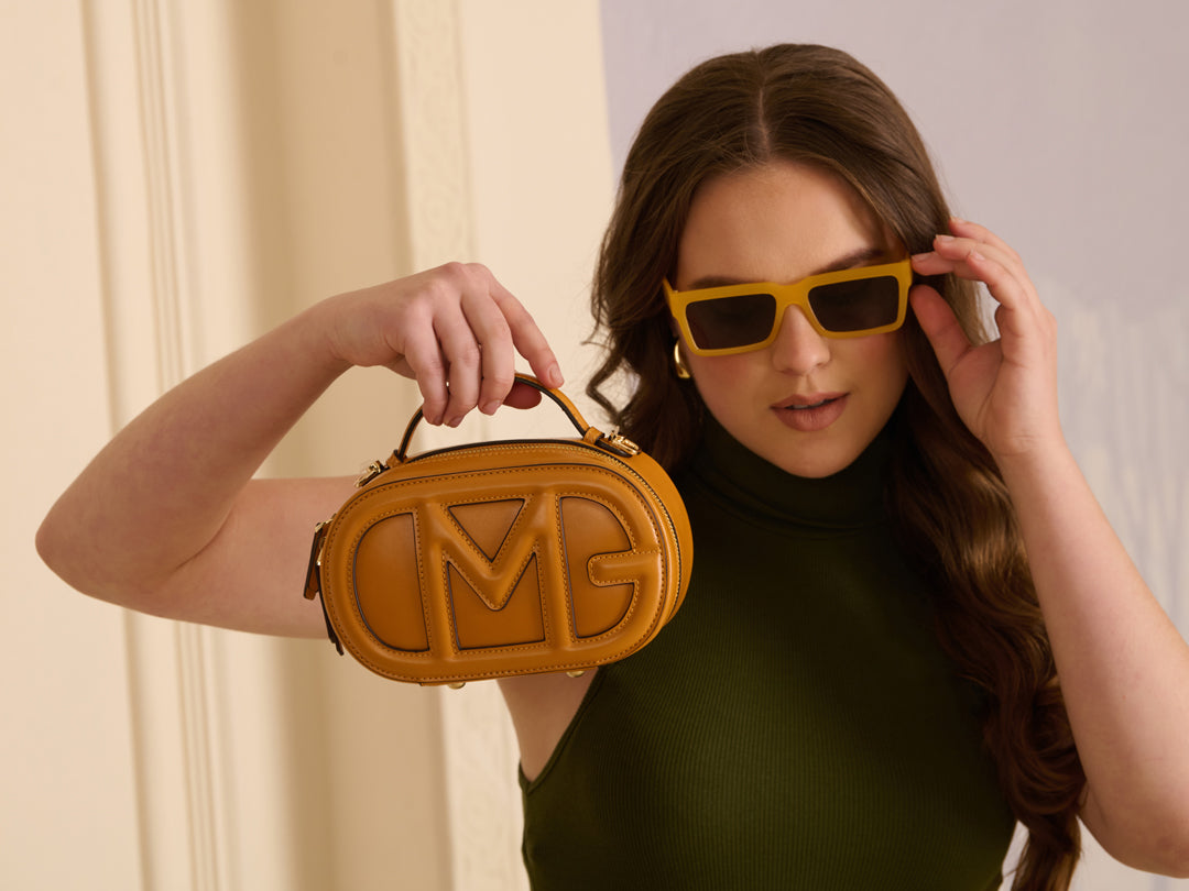 Magnolia Embossed Crossbody