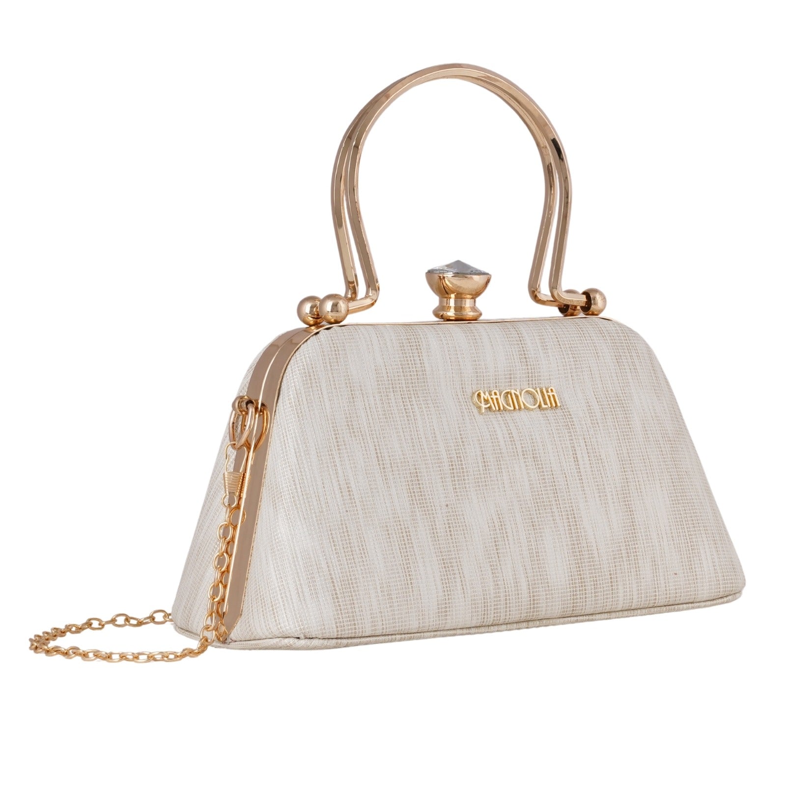 Magnolia Off-white Cressida Bridal Purse