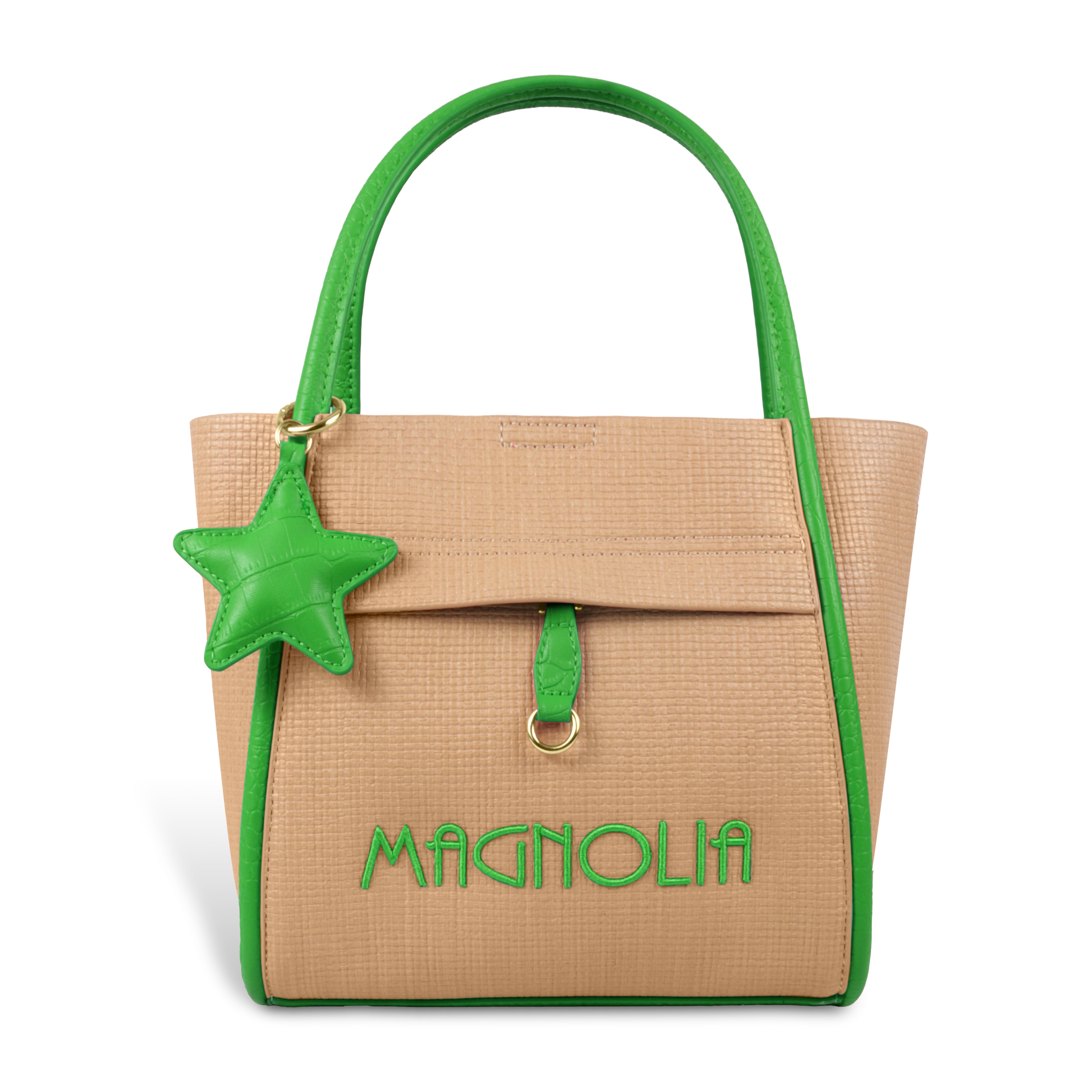 Premium Tote Handbag with Star Charm & Dual Handle Design