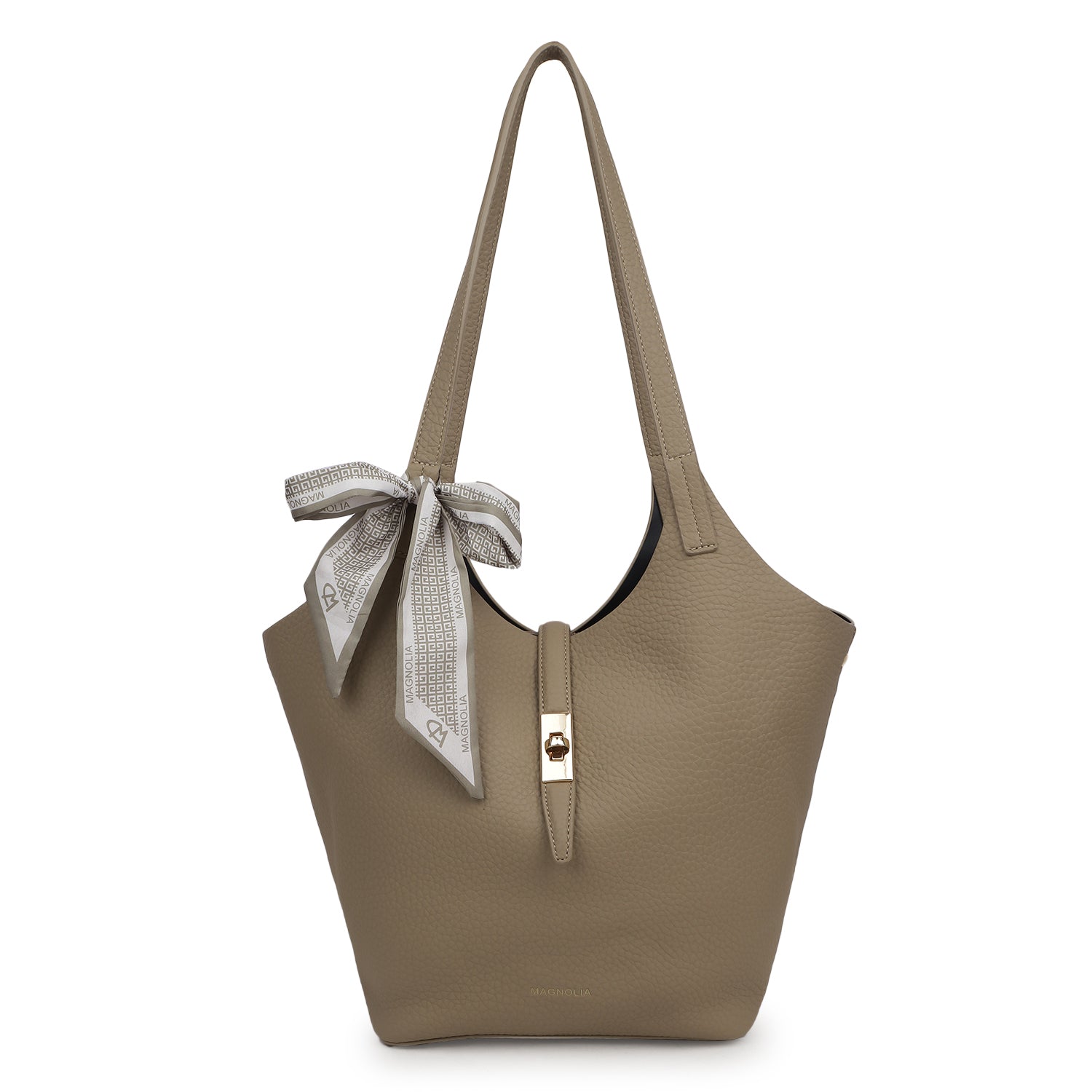 Magnolia Sasha Tote Bag Taupe Gray