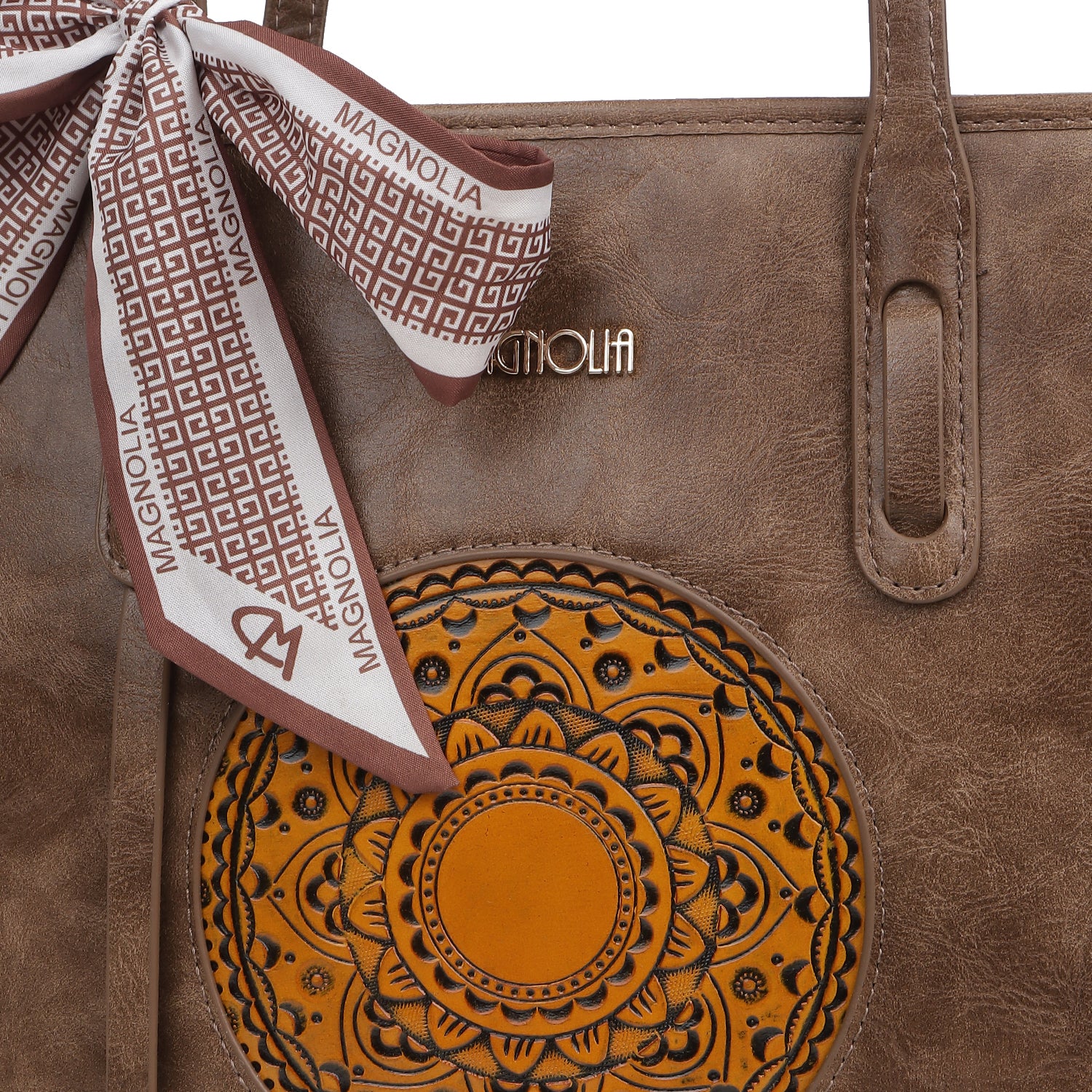 Magnolia Roch Tote Bag 2.0 Brown