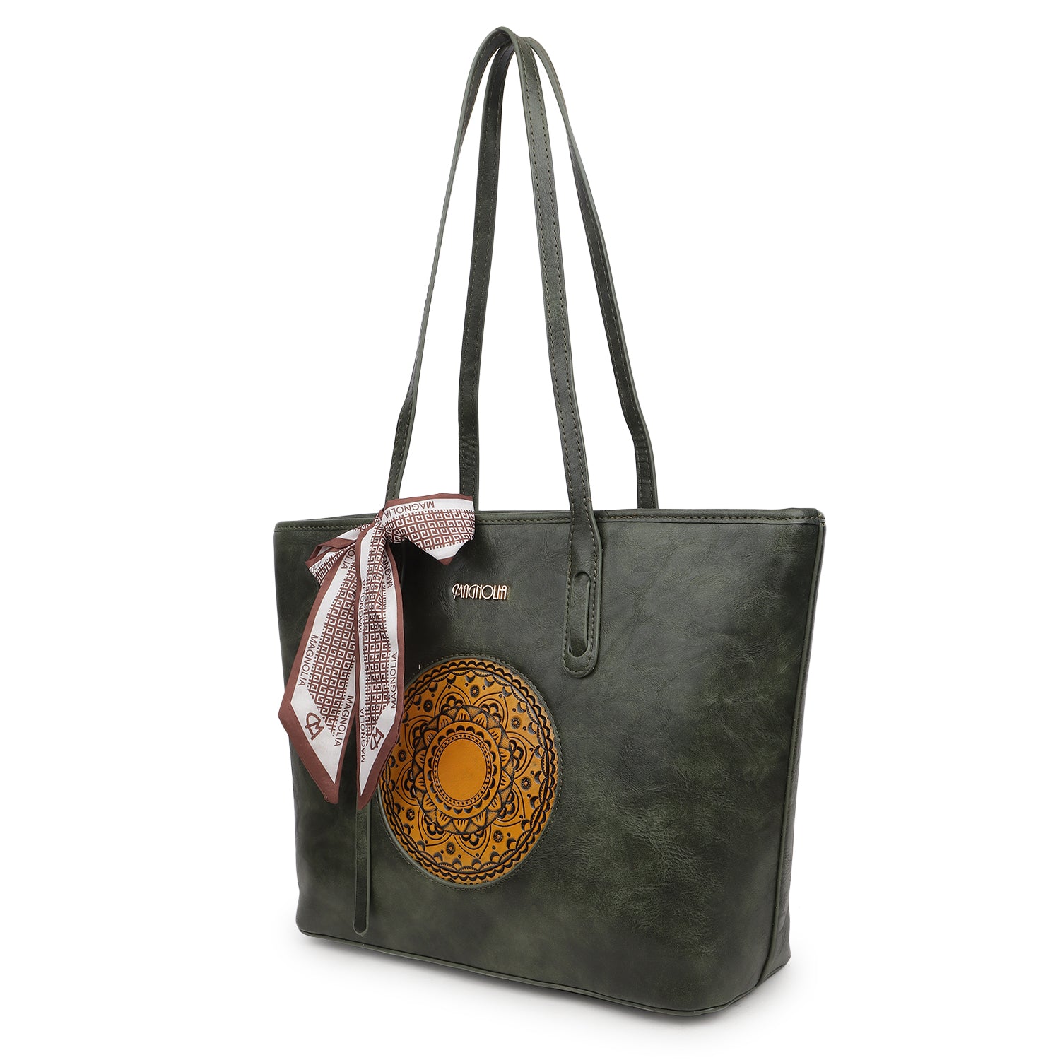 Magnolia Roch Tote Bag 2.0 Dark Green