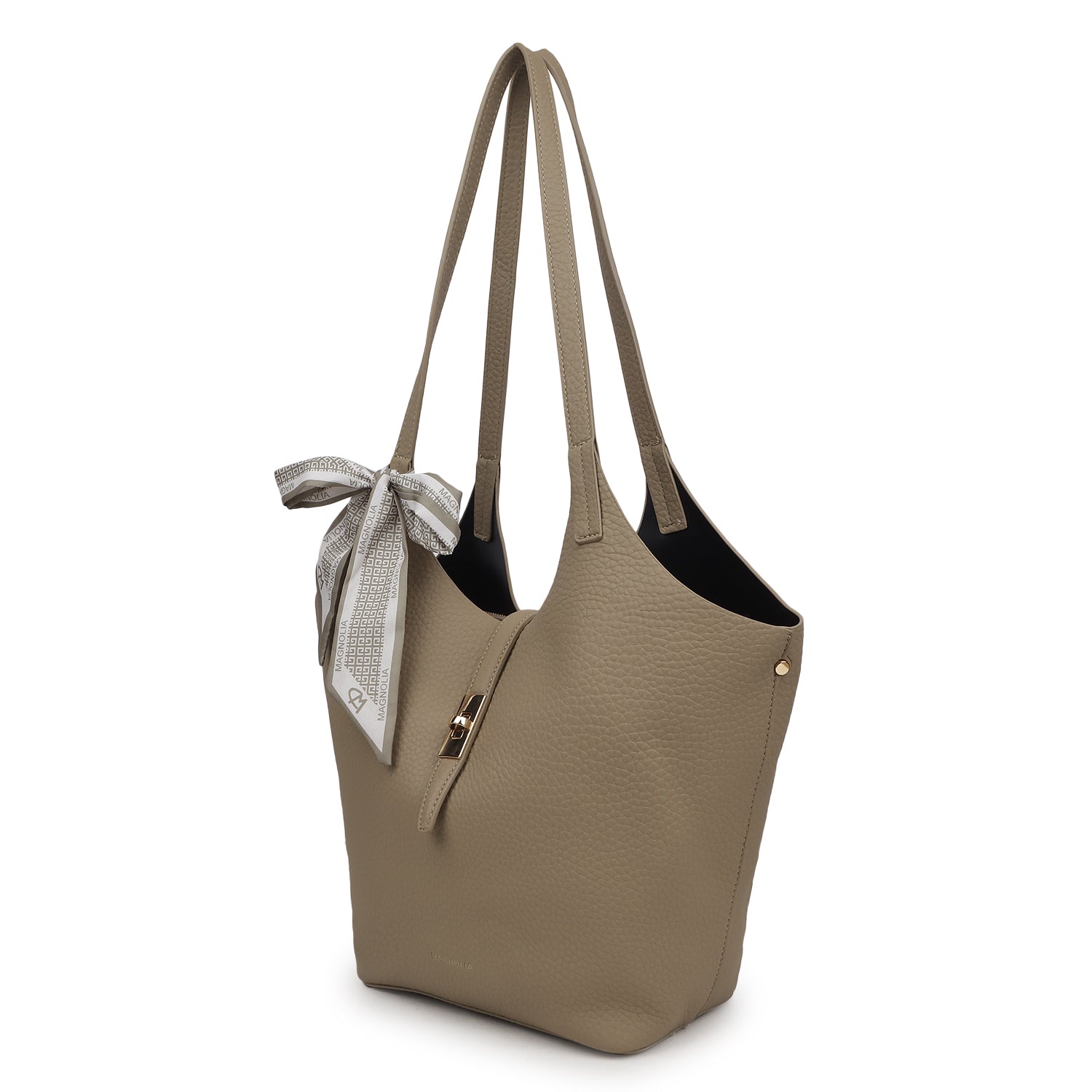 Magnolia Sasha Tote Bag Taupe Gray