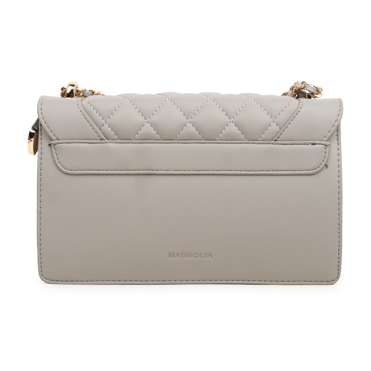 Magnolia Daphne Quilted Sling Bag Gray