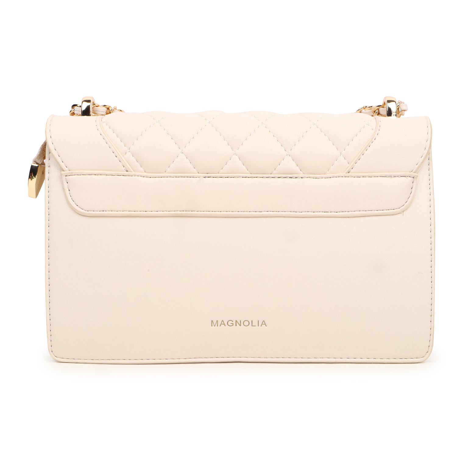 Magnolia Daphne Quilted Sling Bag Off White